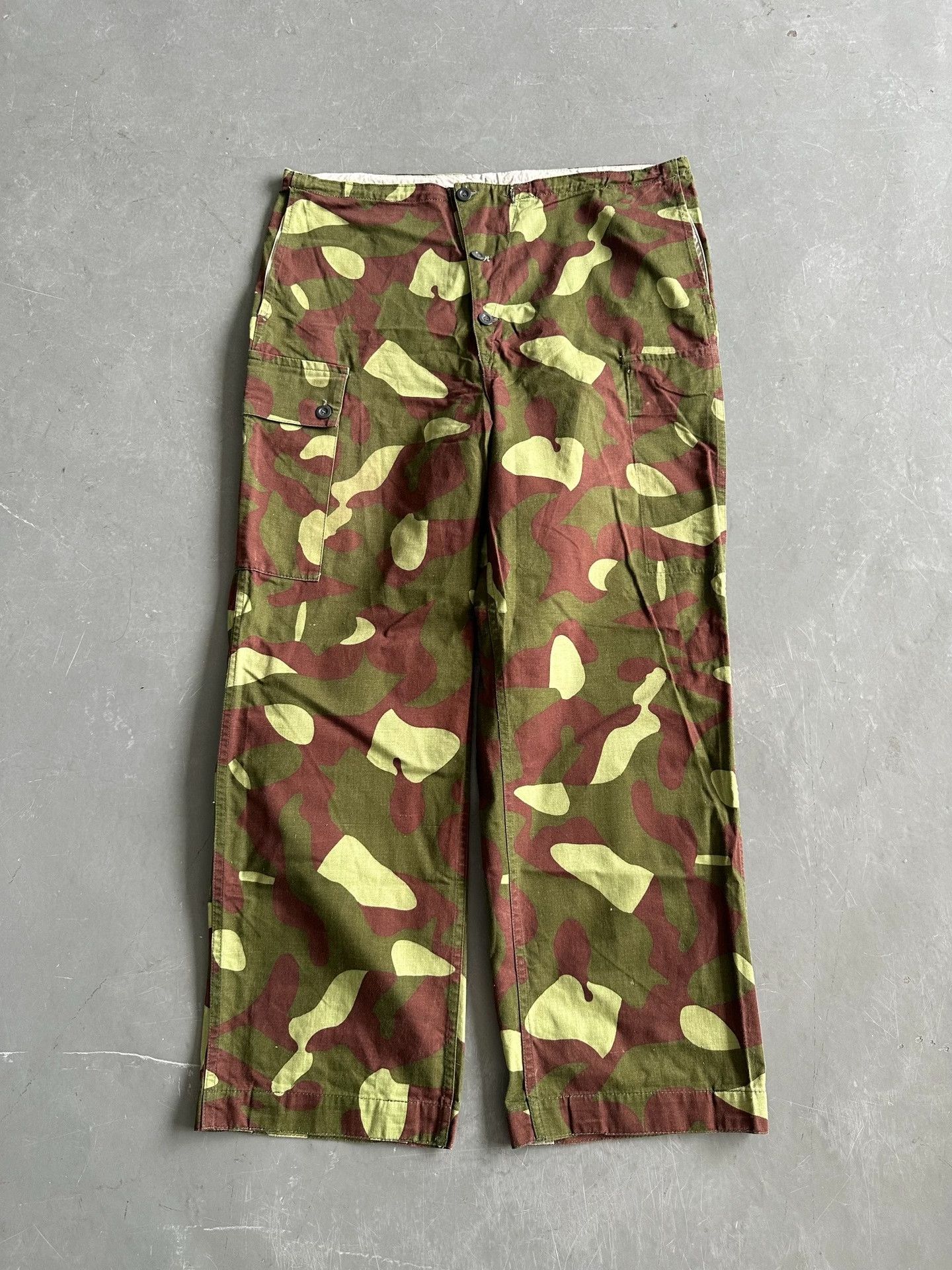 Vintage M62 Vintage Camo Cargo Pants Size 26" / US 2 / IT 38 - 3 Thumbnail