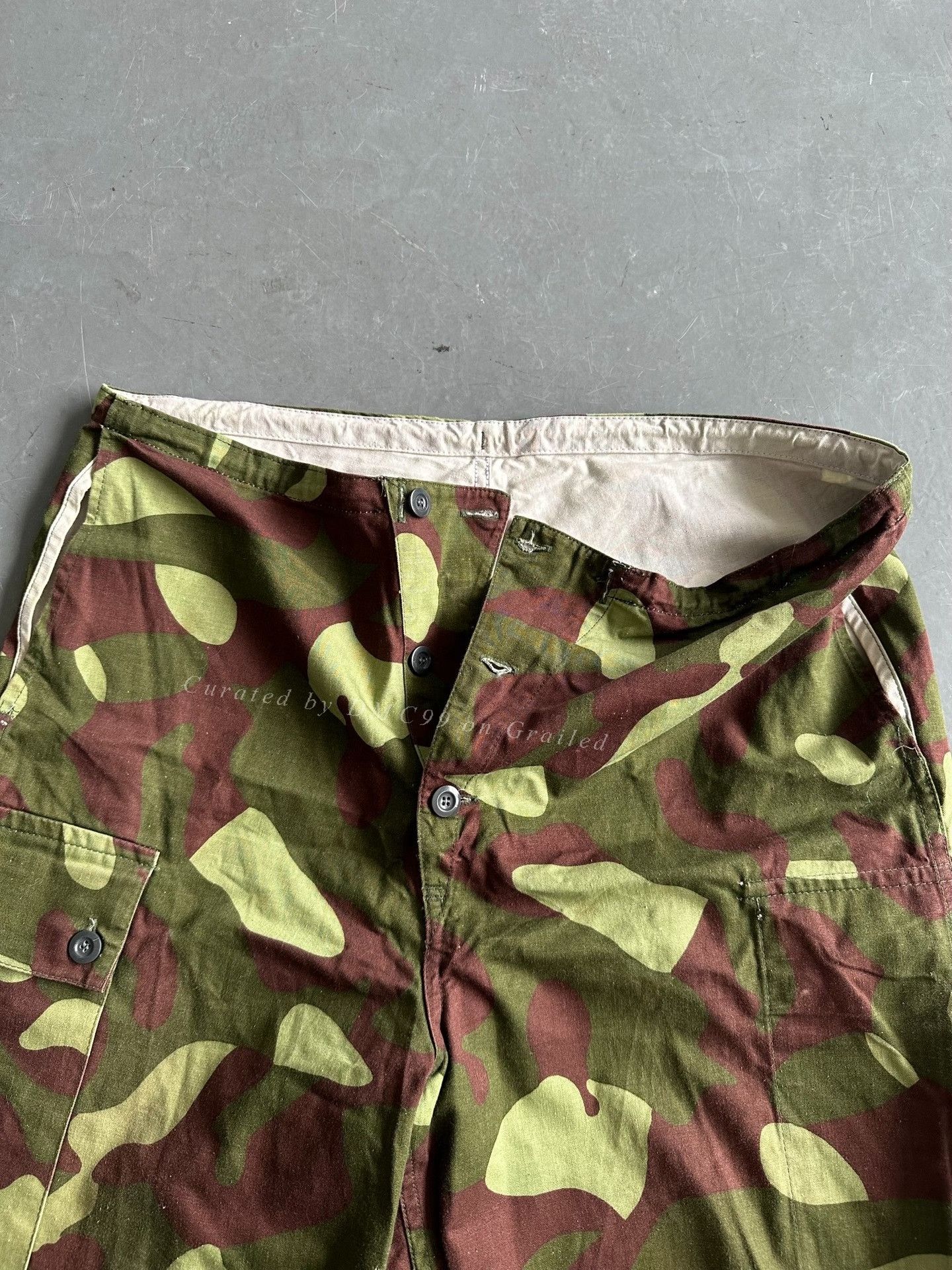 Vintage M62 Vintage Camo Cargo Pants Size 26" / US 2 / IT 38 - 8 Thumbnail