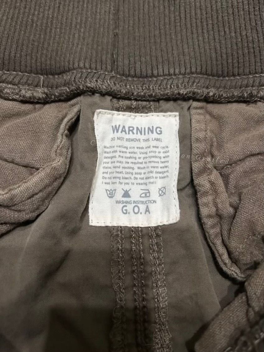 GOA GOA Vintage Cargo Zipper Skirt Size 26" / US 2 / IT 38 - 3 Thumbnail