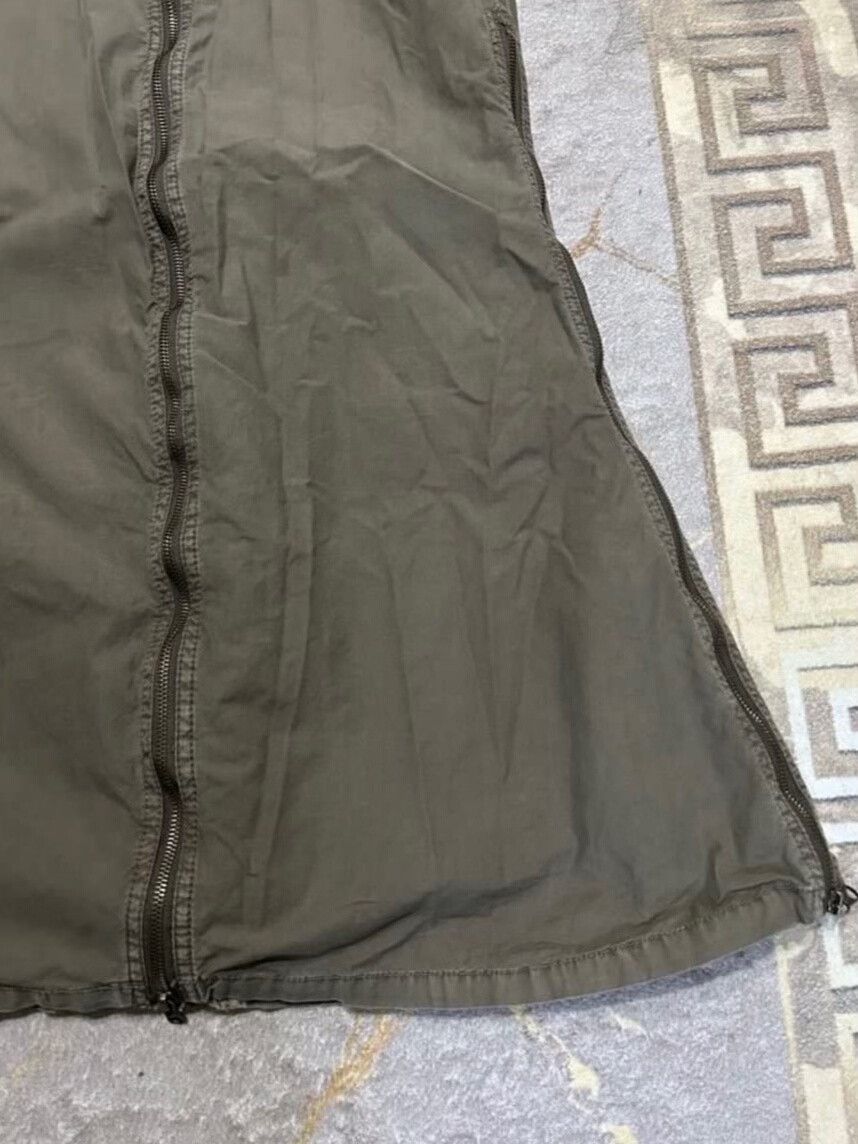 GOA GOA Vintage Cargo Zipper Skirt Size 26" / US 2 / IT 38 - 4 Thumbnail