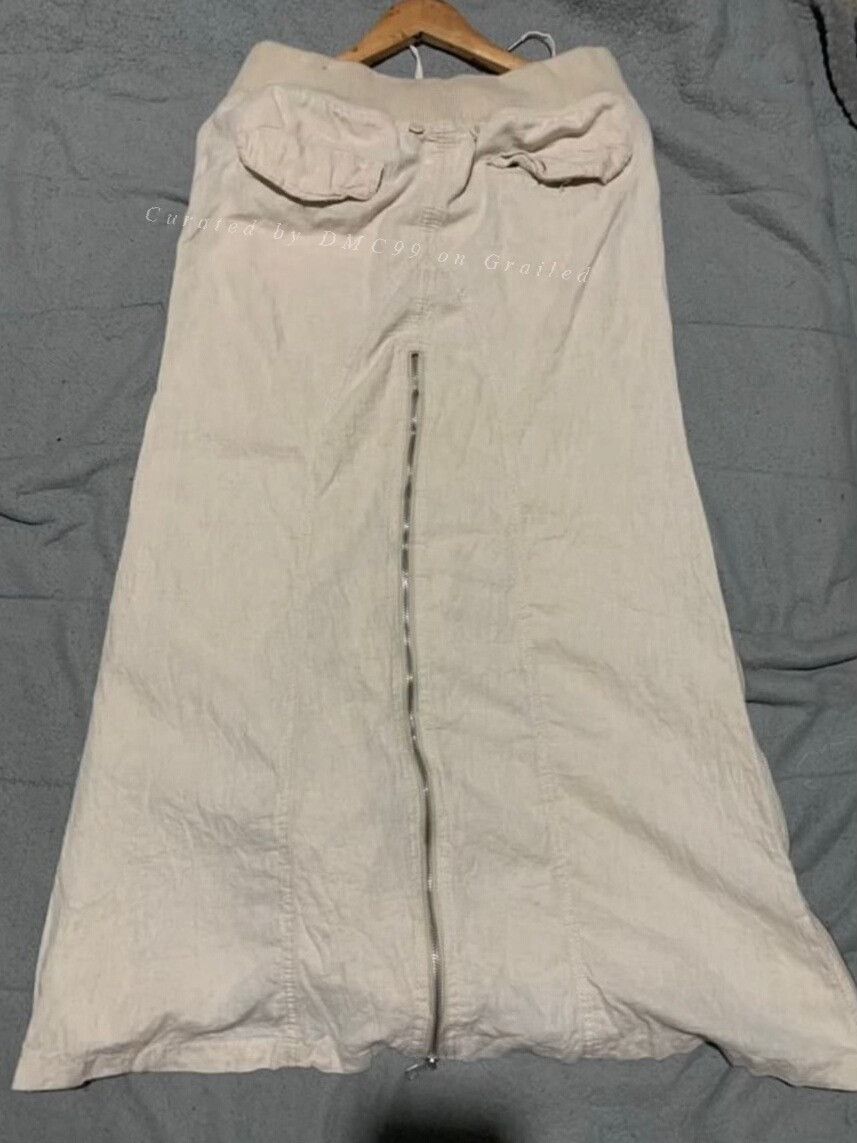 GOA Goa Vintage Cargo Zip Skirt Size 26" / US 2 / IT 38 - 3 Thumbnail