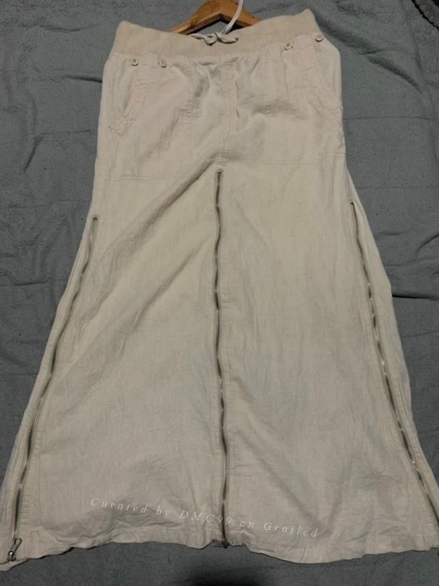 GOA Goa Vintage Cargo Zip Skirt Size 26" / US 2 / IT 38 - 2 Thumbnail