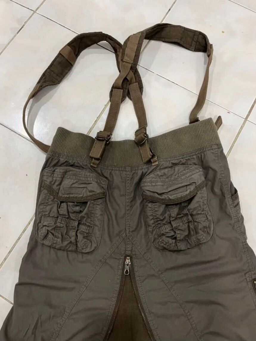 GOA GOA Military Green Cargo Skirt Size 26" / US 2 / IT 38 - 6 Thumbnail
