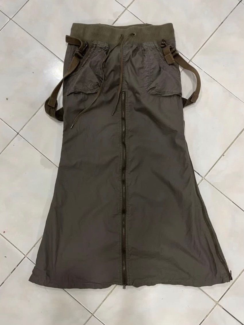 GOA GOA Military Green Cargo Skirt Size 26" / US 2 / IT 38 - 3 Thumbnail