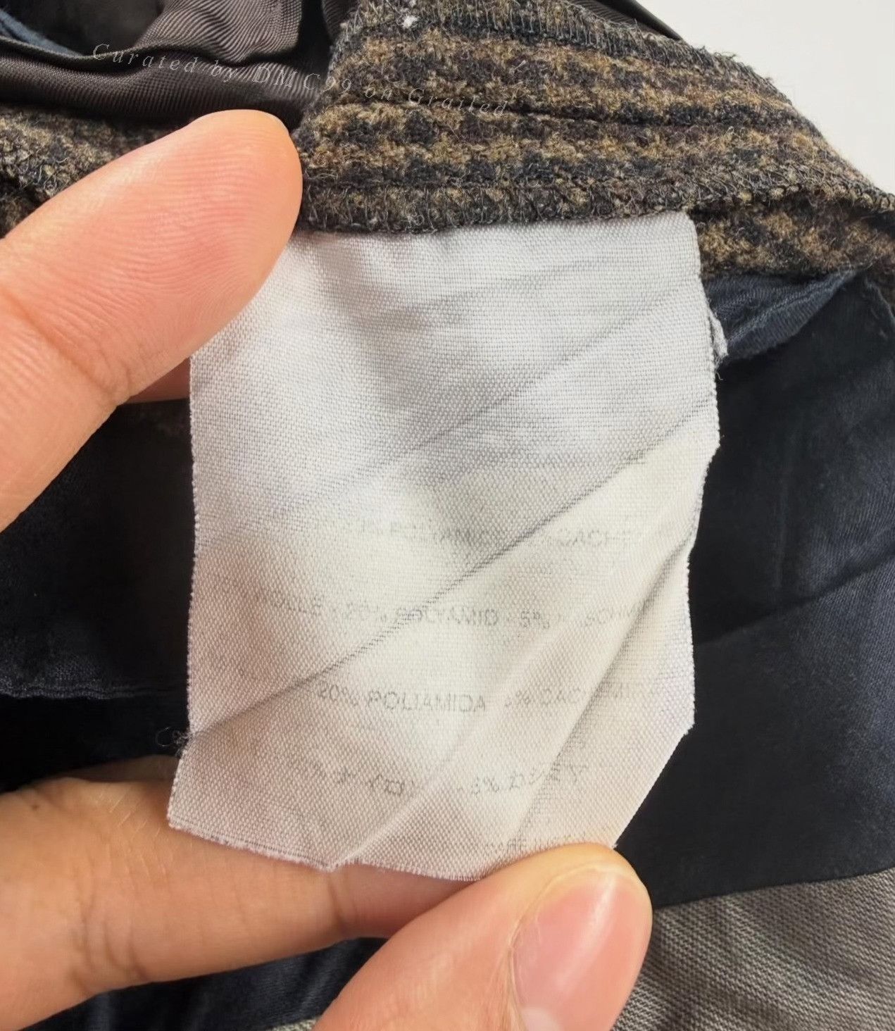 Miu Miu Miu Miu F/W'03 Houndstooth Wide Pants Size 26" / US 2 / IT 38 - 7 Thumbnail