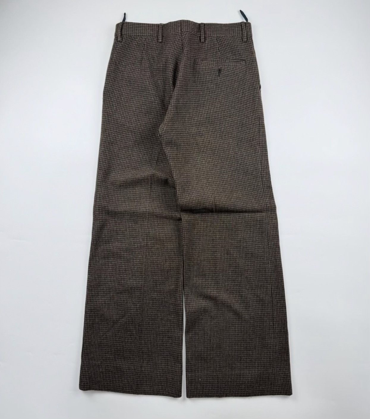 Miu Miu Miu Miu F/W'03 Houndstooth Wide Pants Size 26" / US 2 / IT 38 - 2 Thumbnail
