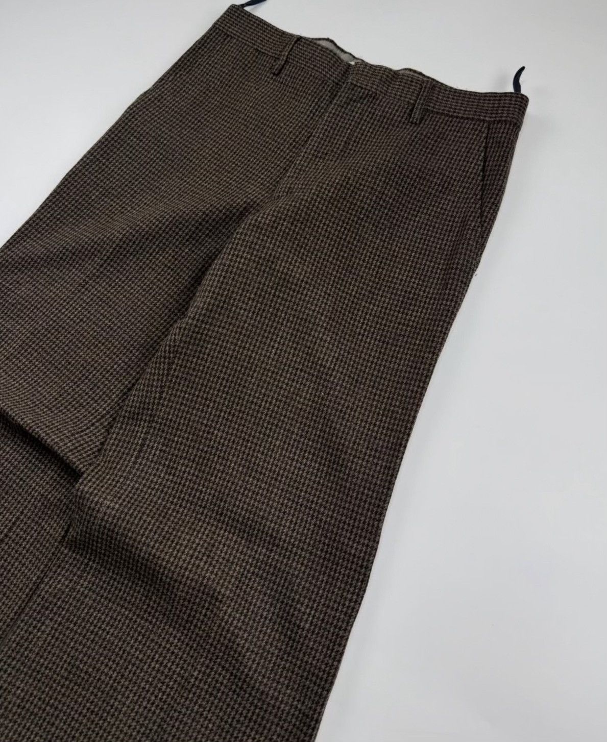 Miu Miu Miu Miu F/W'03 Houndstooth Wide Pants Size 26" / US 2 / IT 38 - 4 Thumbnail