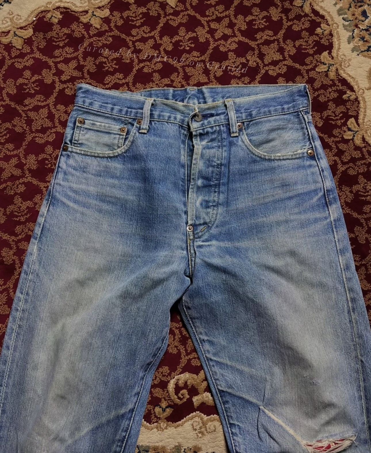 Levi's Vintage Levi's 90s 701 BigE Japan Pants Size 26" / US 2 / IT 38 - 3 Thumbnail