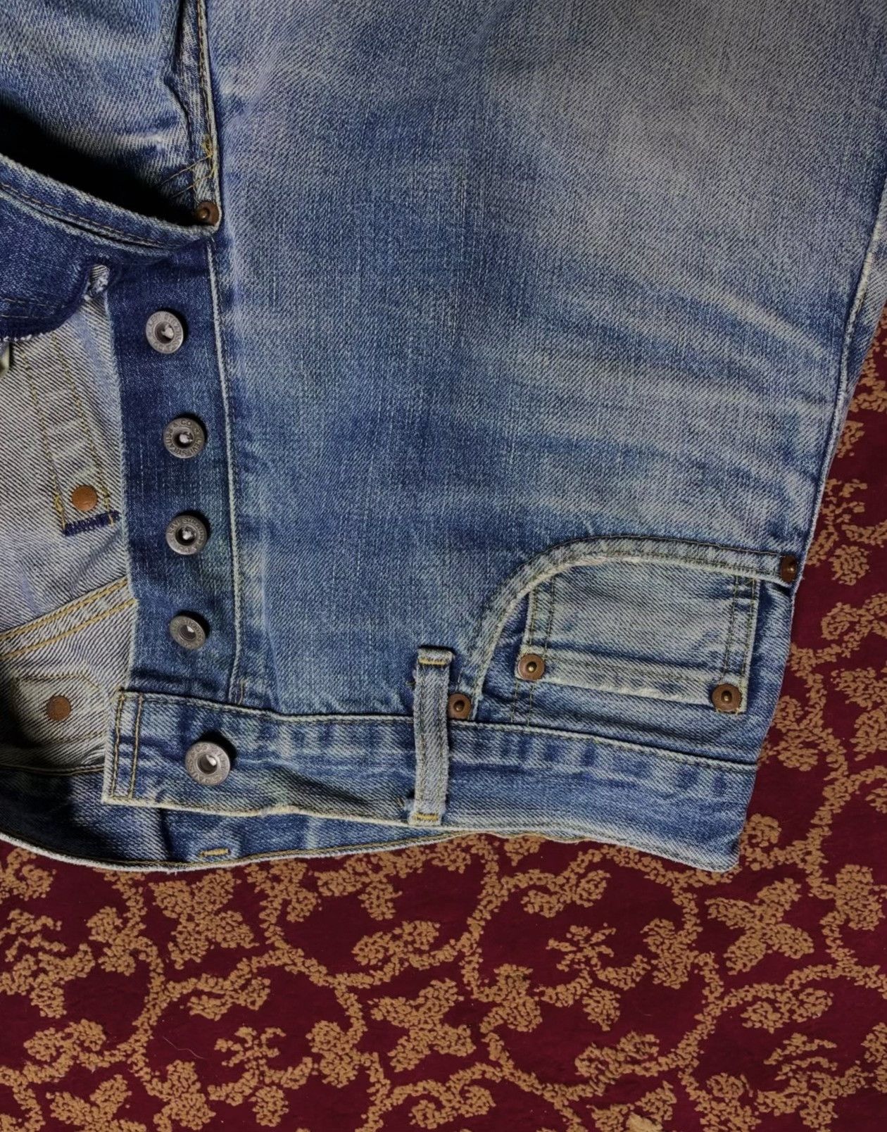 Levi's Vintage Levi's 90s 701 BigE Japan Pants Size 26" / US 2 / IT 38 - 4 Thumbnail