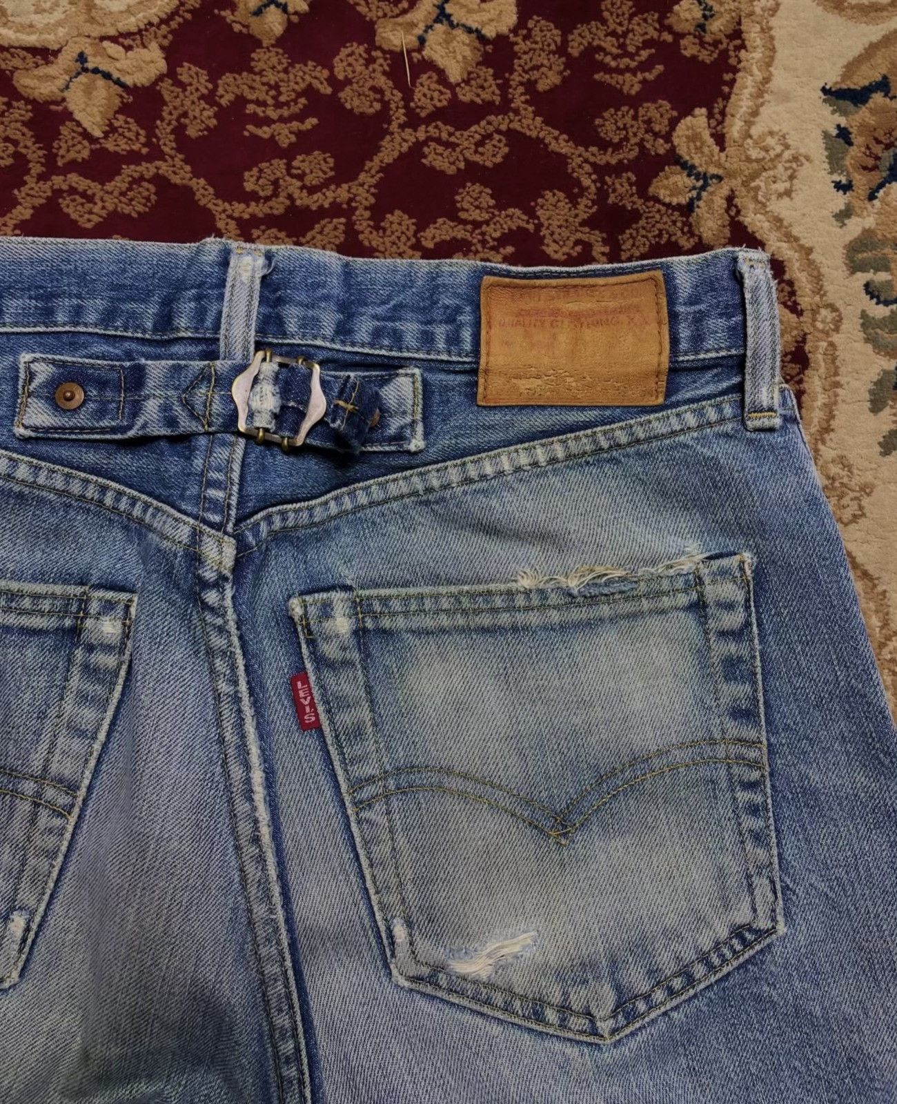 Levi's Vintage Levi's 90s 701 BigE Japan Pants Size 26" / US 2 / IT 38 - 7 Thumbnail