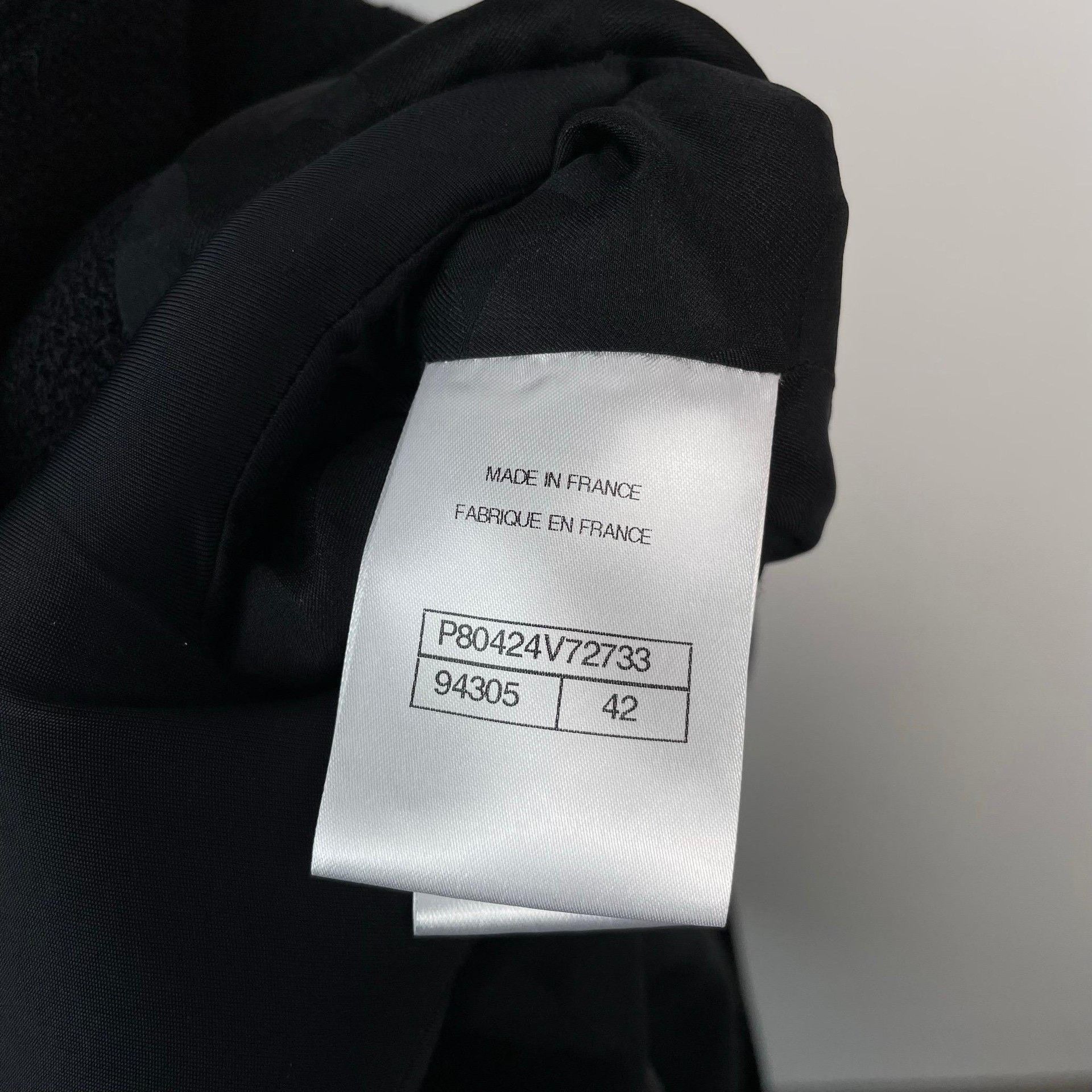 Chanel Chanel 25B Black Button Sleeveless Dress Size M / US 6-8 / IT 42-44 - 6 Thumbnail