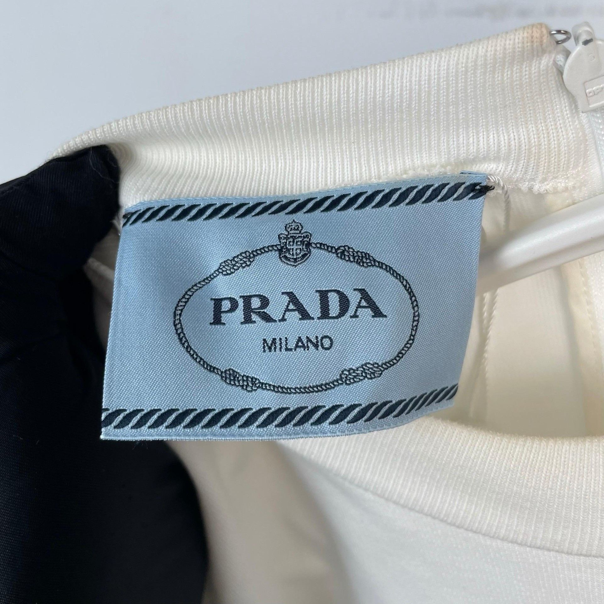 Prada Prada Bow Pink White Sleeveless Dress Size S / US 4 / IT 40 - 5 Thumbnail