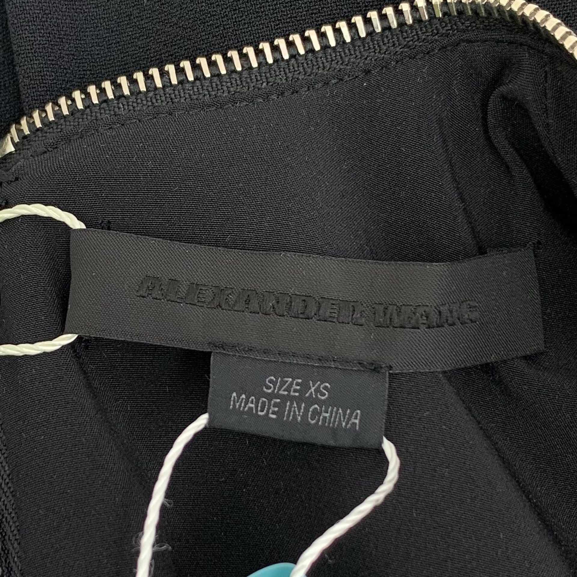 Alexander Wang Alexander Wang Black Zipper Long-Sleeve Dress Size XS / US 0-2 / IT 36-38 - 5 Thumbnail