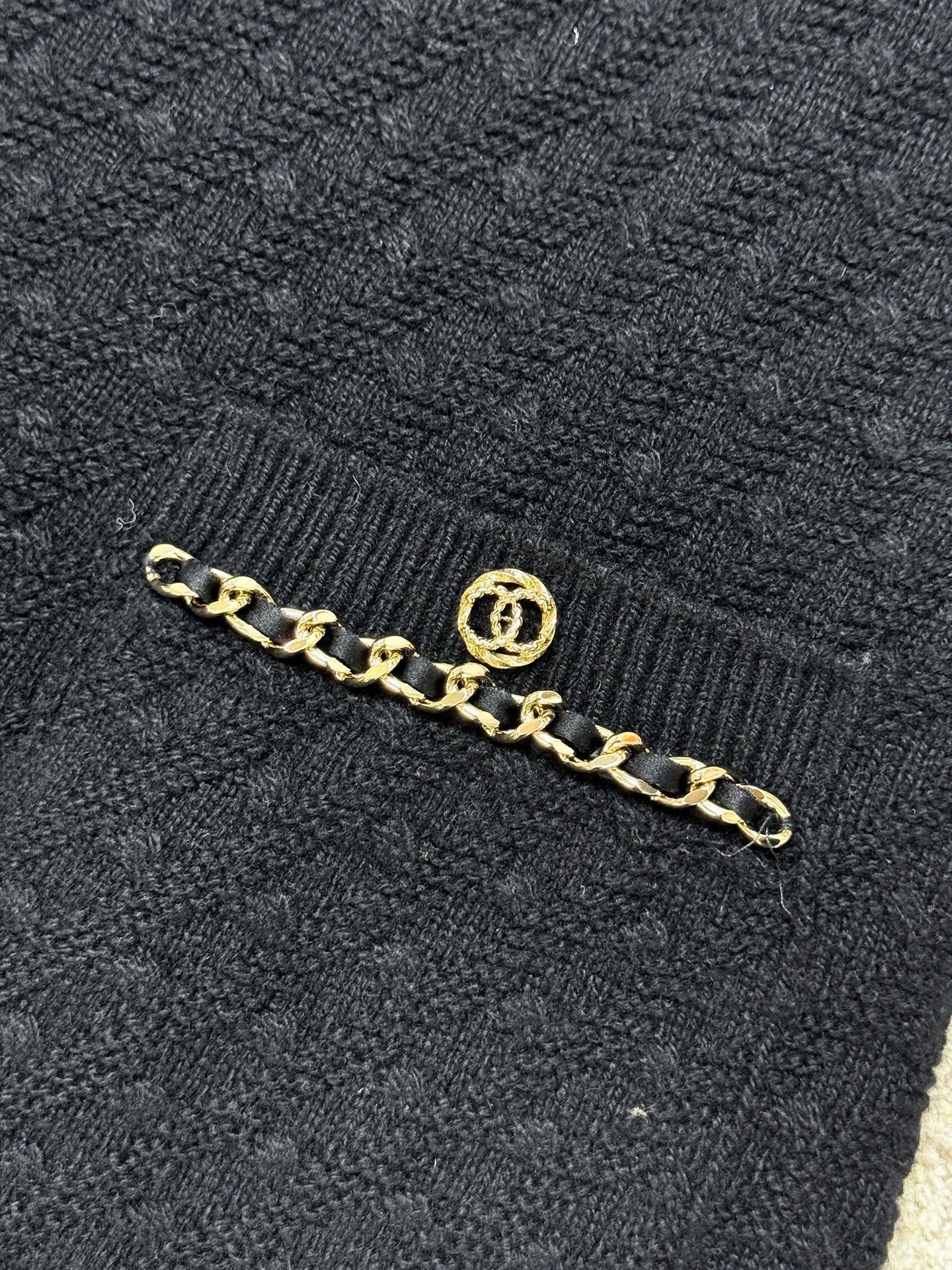 Chanel Chanel Sleeveless Chain Trim Knit Dress Size XS / US 0-2 / IT 36-38 - 4 Thumbnail