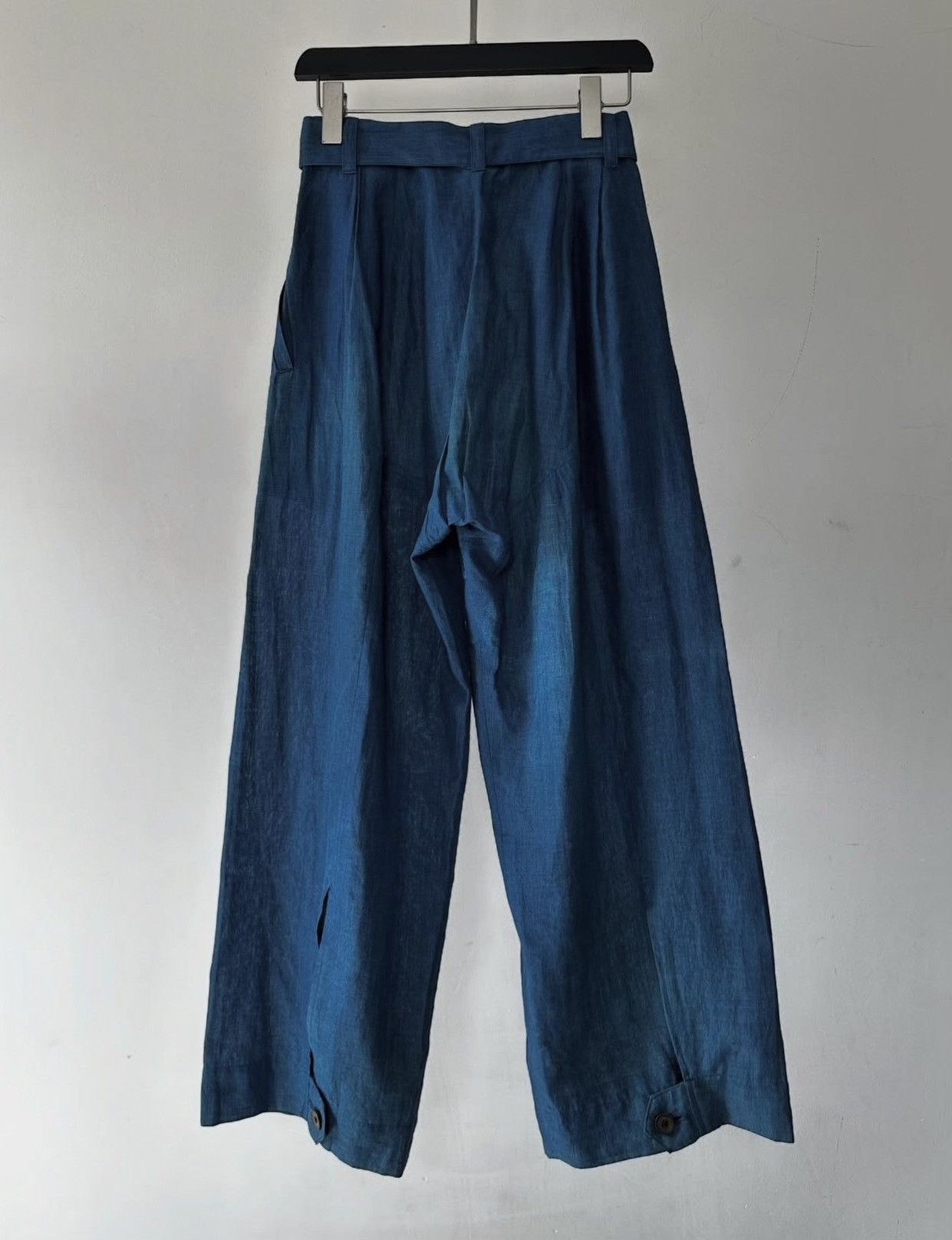 Vintage Vintage Issey Miyake 1994 Linen Pants Size 26" / US 2 / IT 38 - 2 Thumbnail