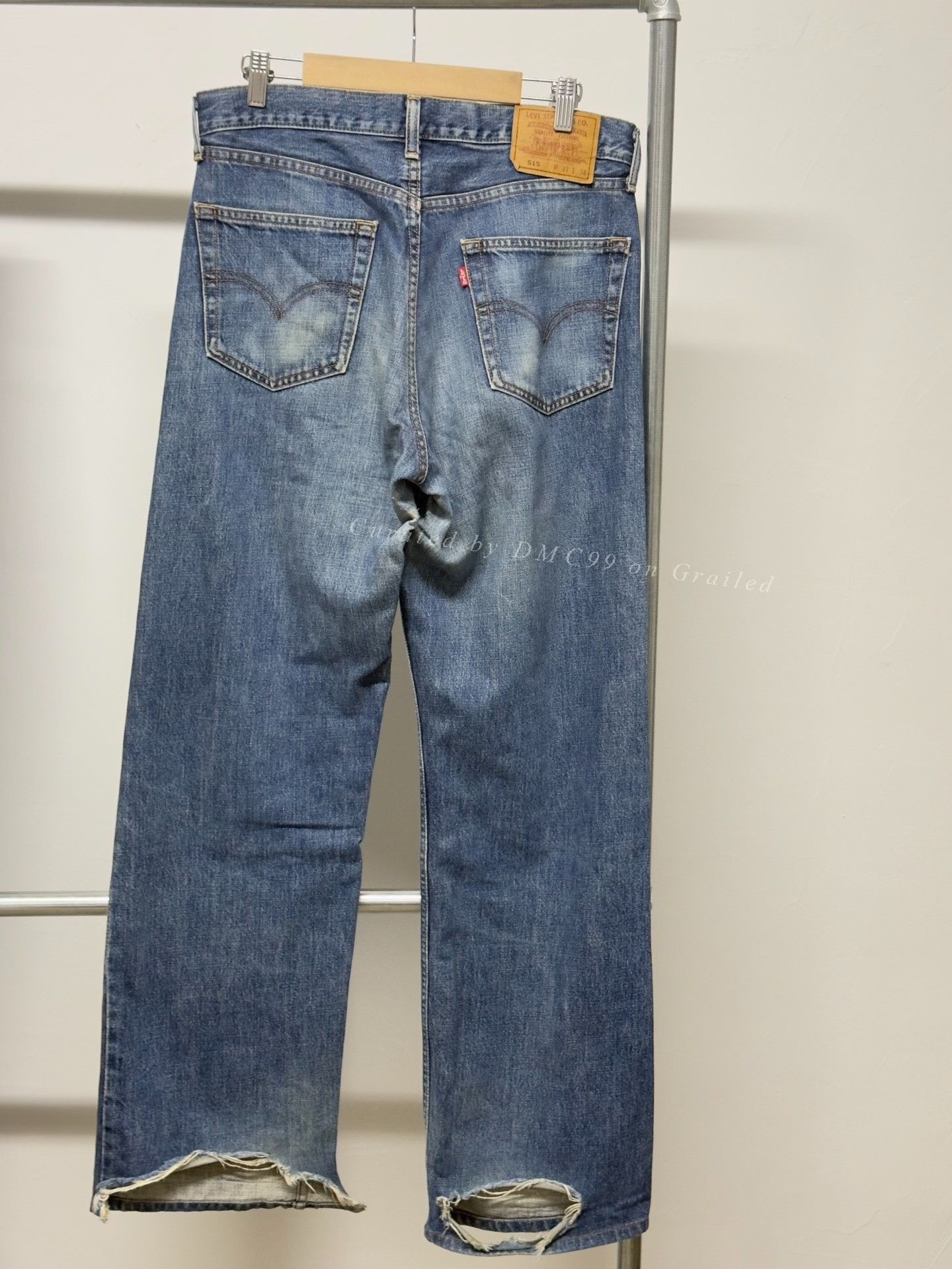 Vintage Vintage Levi's 515 Straight Jeans Size 26" / US 2 / IT 38 - 3 Thumbnail
