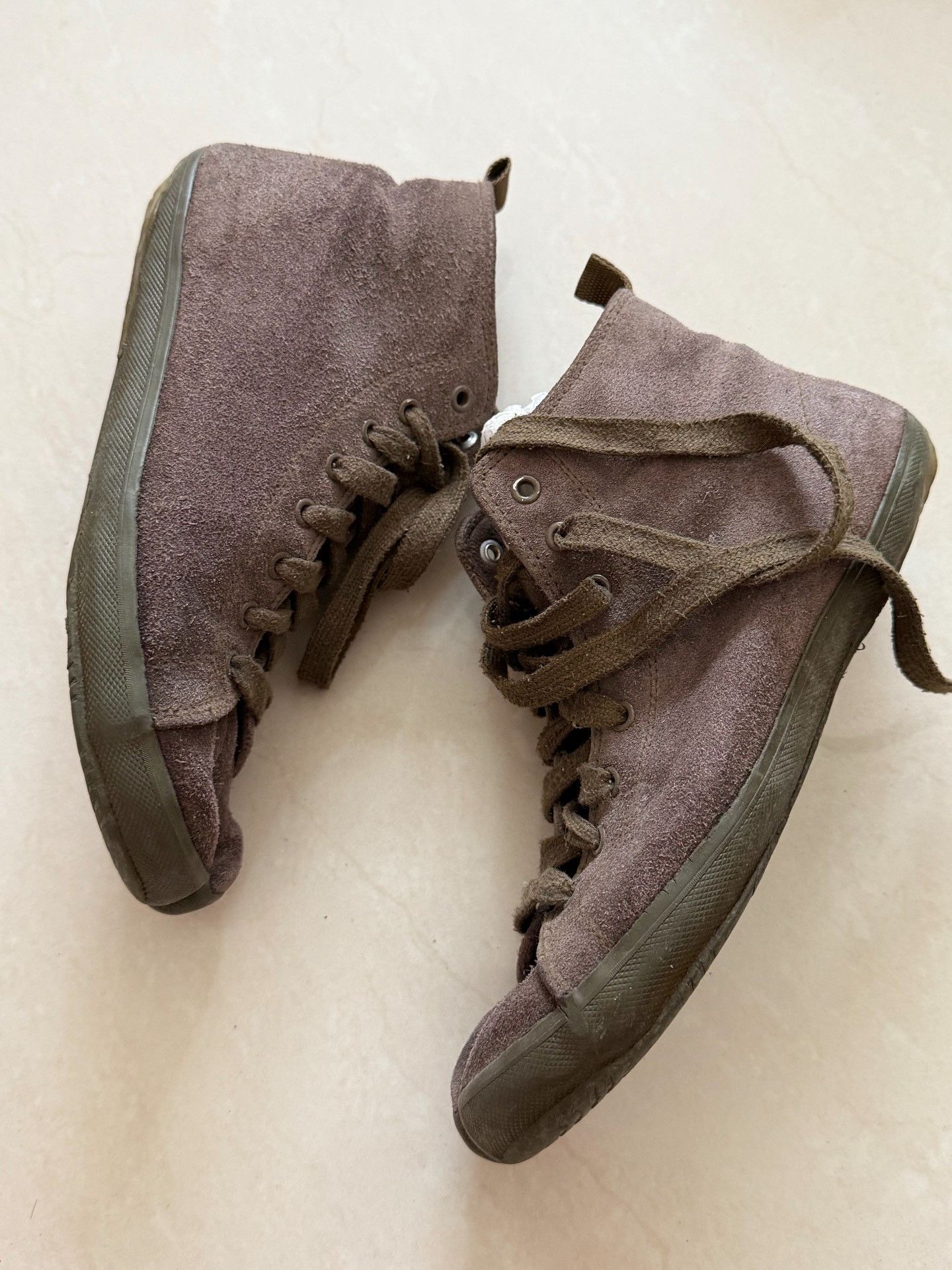 Maison Margiela Maison Margiela High-Top Canvas Tabi Size US 5 / IT 35 - 2 Thumbnail