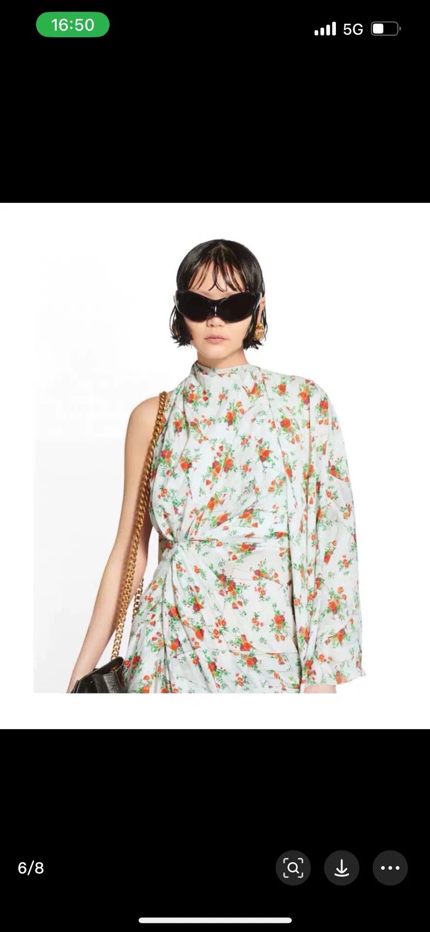 Balenciaga Balenciaga Runway Floral Dress Size M / US 6-8 / IT 42-44 - 5 Thumbnail
