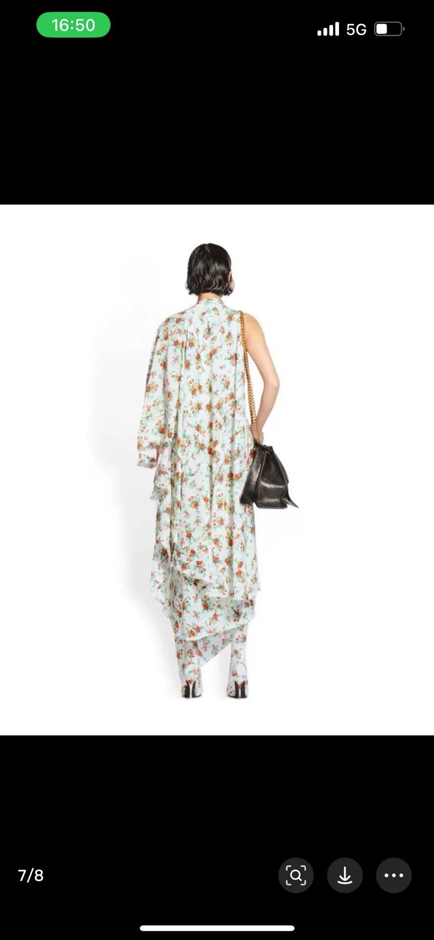 Balenciaga Balenciaga Runway Floral Dress Size M / US 6-8 / IT 42-44 - 3 Thumbnail