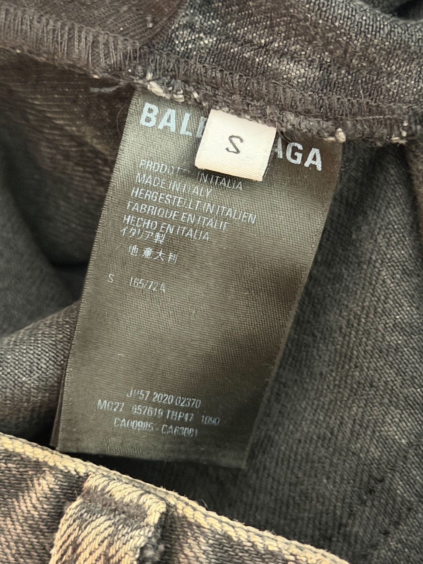 Balenciaga Balenciaga Wide-Leg Baggy Runway Jeans Size 24" / US 00 / IT 34 - 3 Thumbnail