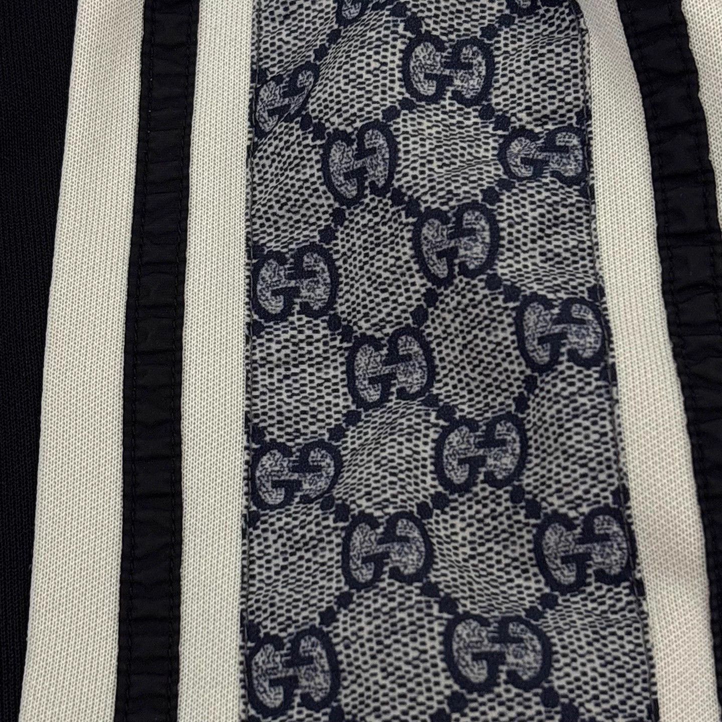 Gucci Black Shorts with Patterned Side Stripes Size US 32 / EU 48 - 6 Thumbnail