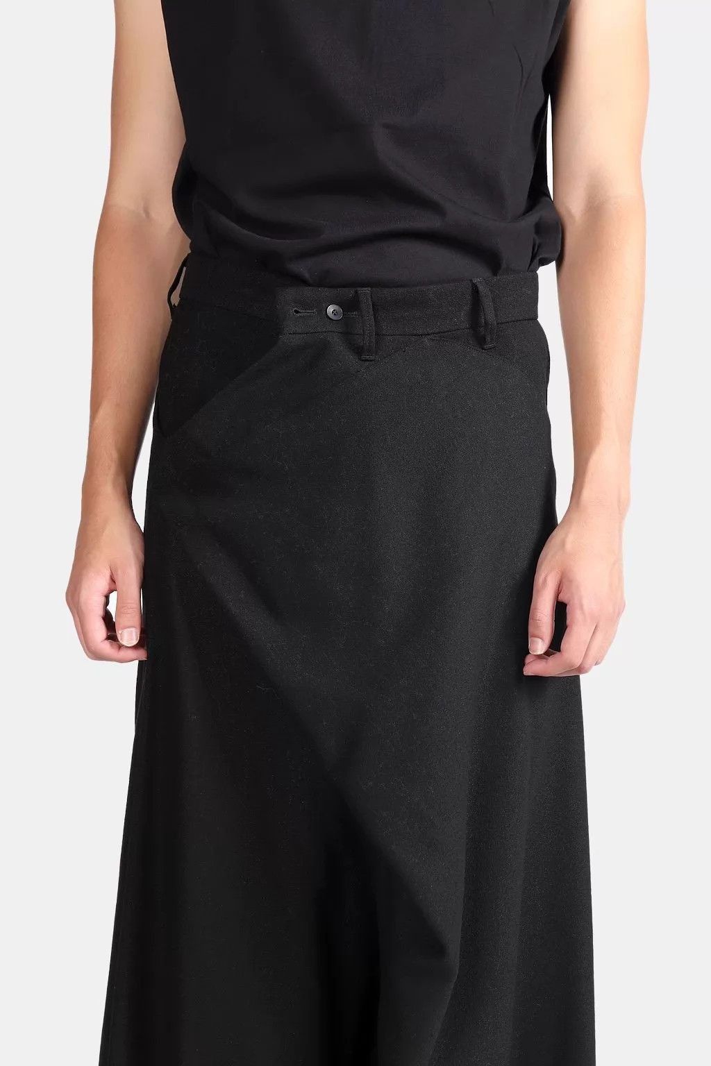 Julius Black Wide-Leg Casual Pants Size US 32 / EU 48 - 3 Thumbnail