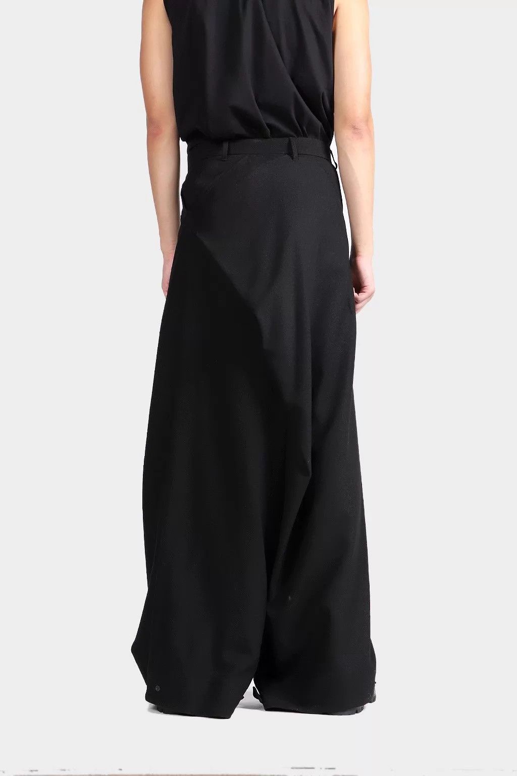 Julius Black Wide-Leg Casual Pants Size US 32 / EU 48 - 2 Thumbnail