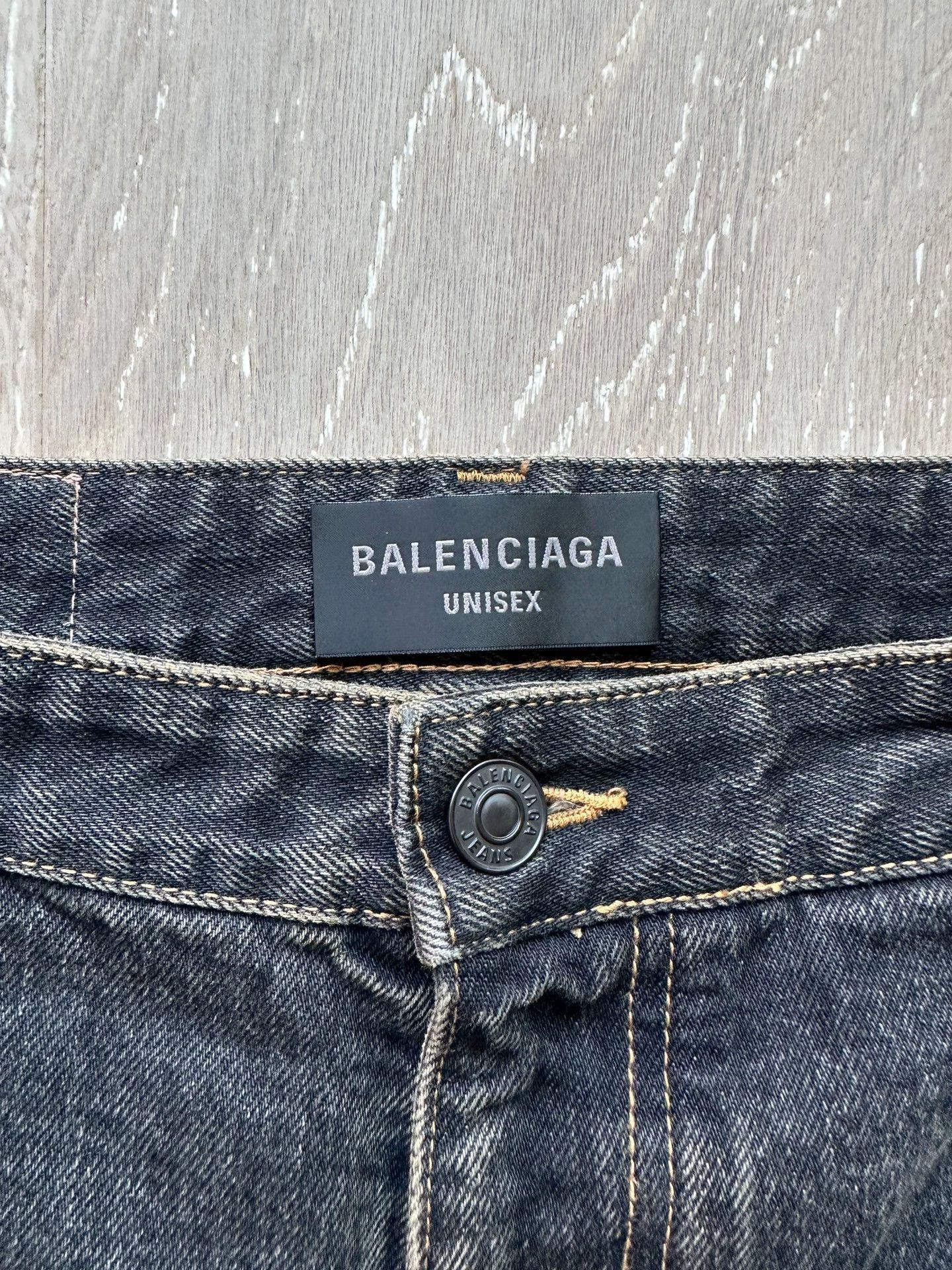 Balenciaga Multi Denim Cargo Pants with Multiple Pockets Size US 32 / EU 48 - 4 Thumbnail