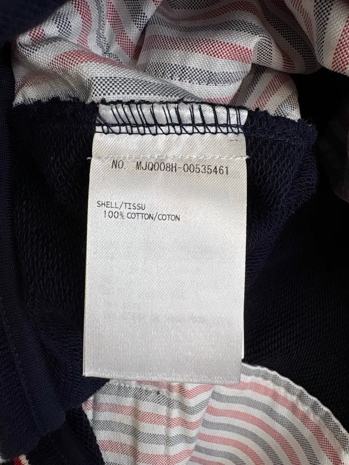 Thom Browne Blue Jogger Pants with White Stripes Size US 32 / EU 48 - 5 Thumbnail