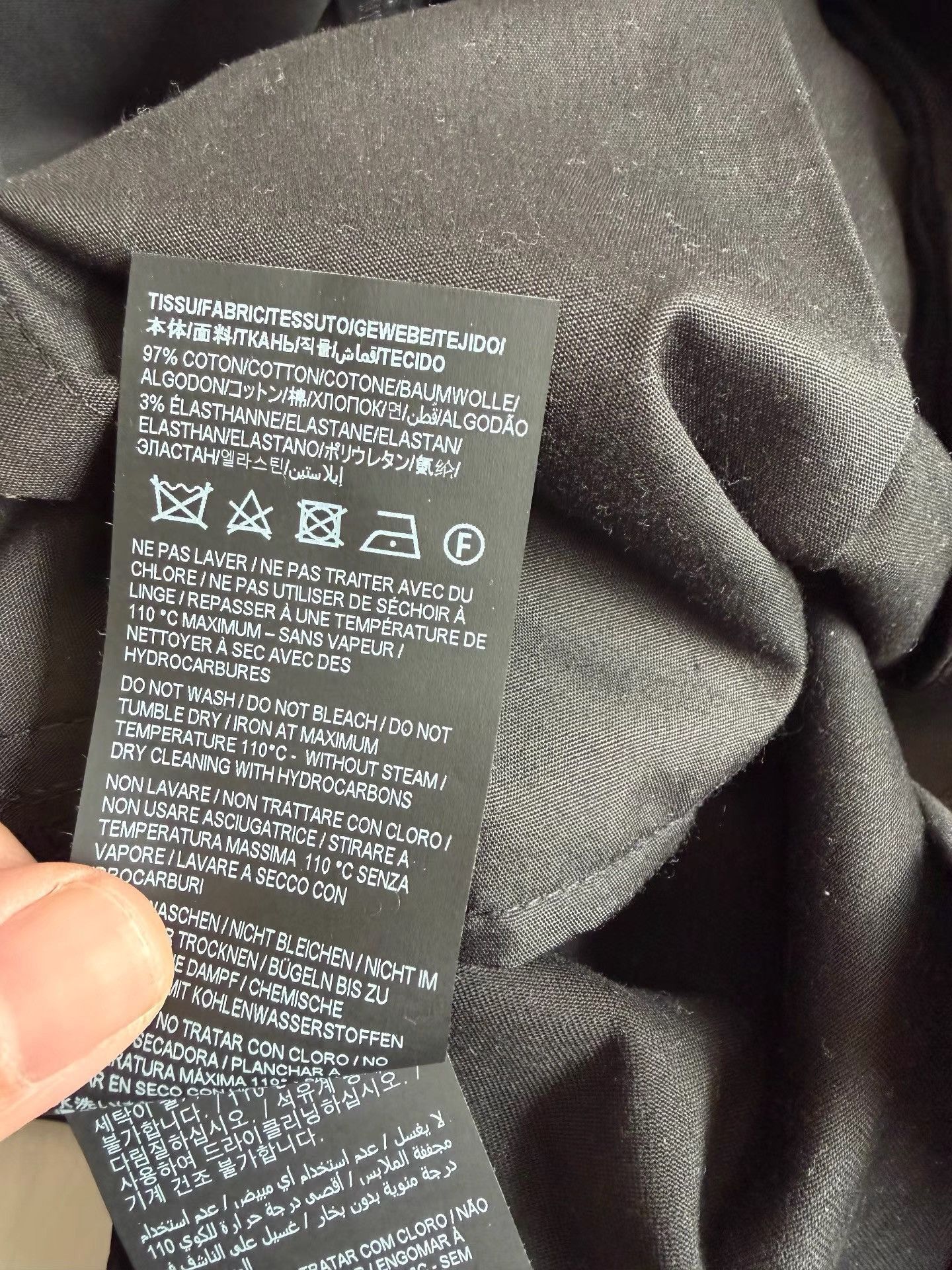 Saint Laurent Paris Black Casual Straight-Leg Pants Size US 32 / EU 48 - 9 Thumbnail