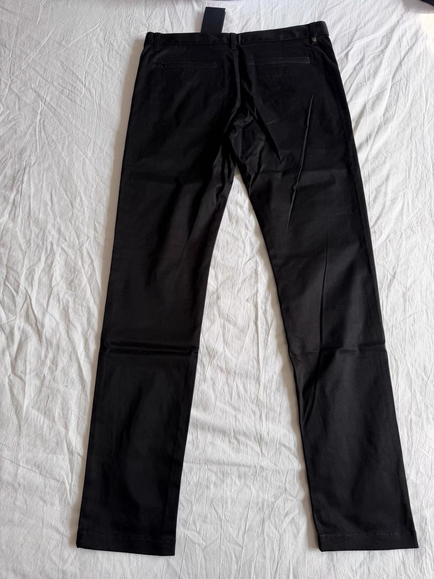 Saint Laurent Paris Black Casual Straight-Leg Pants Size US 32 / EU 48 - 2 Thumbnail