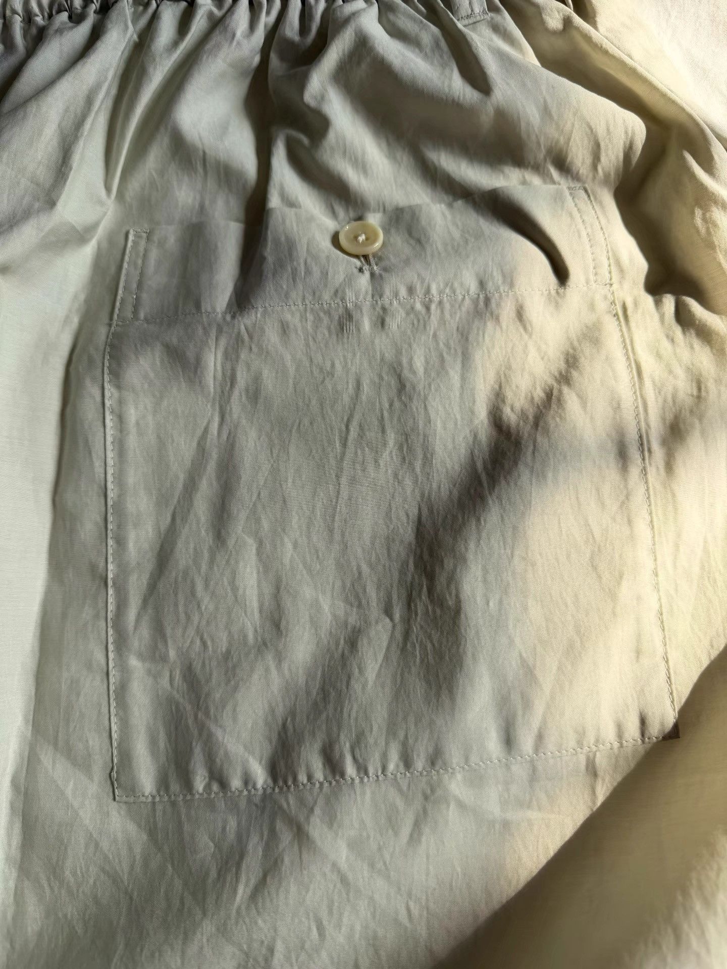 Lemaire White Casual Elastic Waist Pants Size US 32 / EU 48 - 7 Thumbnail