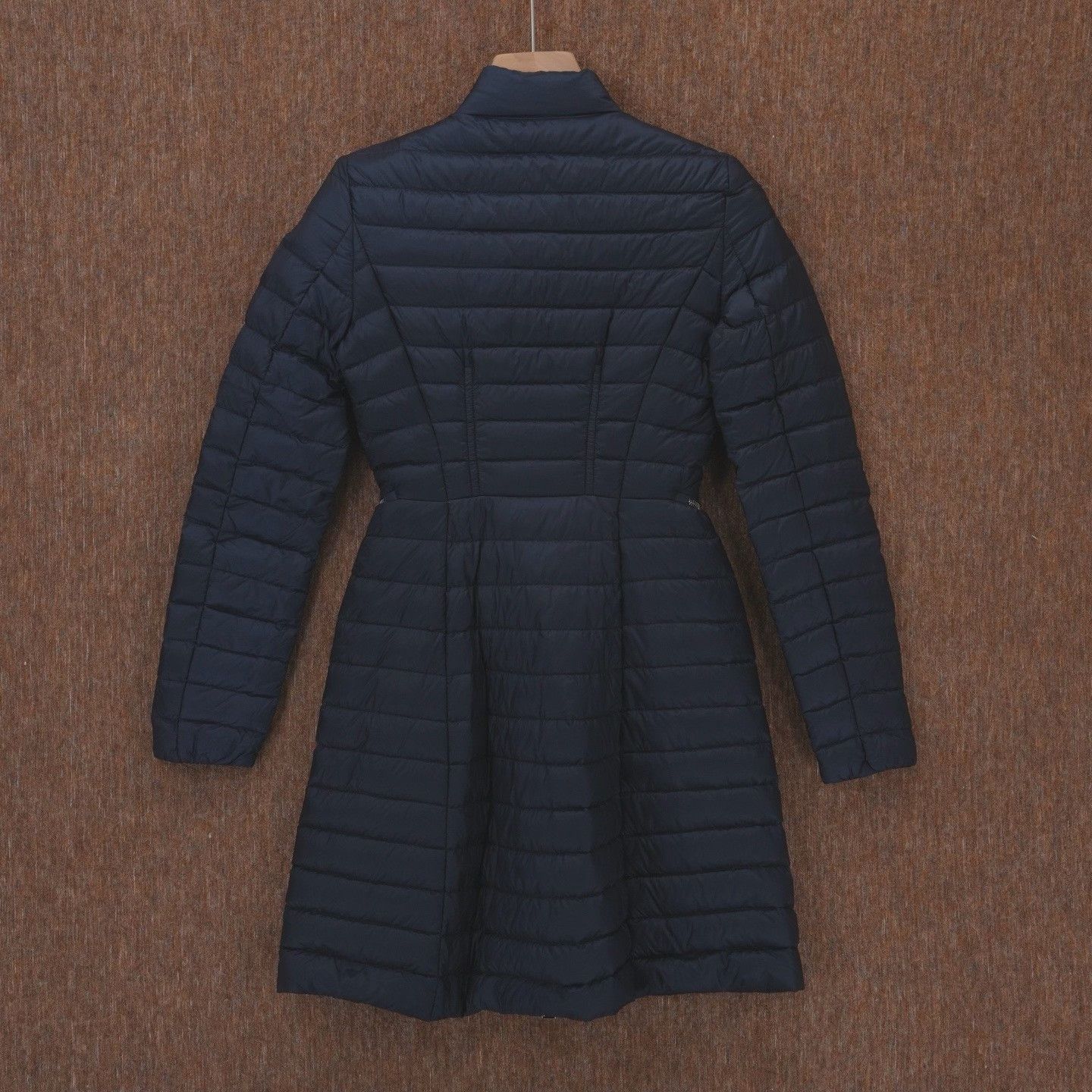 Moncler Moncler Agatelon Long Waist-Cinching Down Jacket Size M / US 6-8 / IT 42-44 - 2 Thumbnail