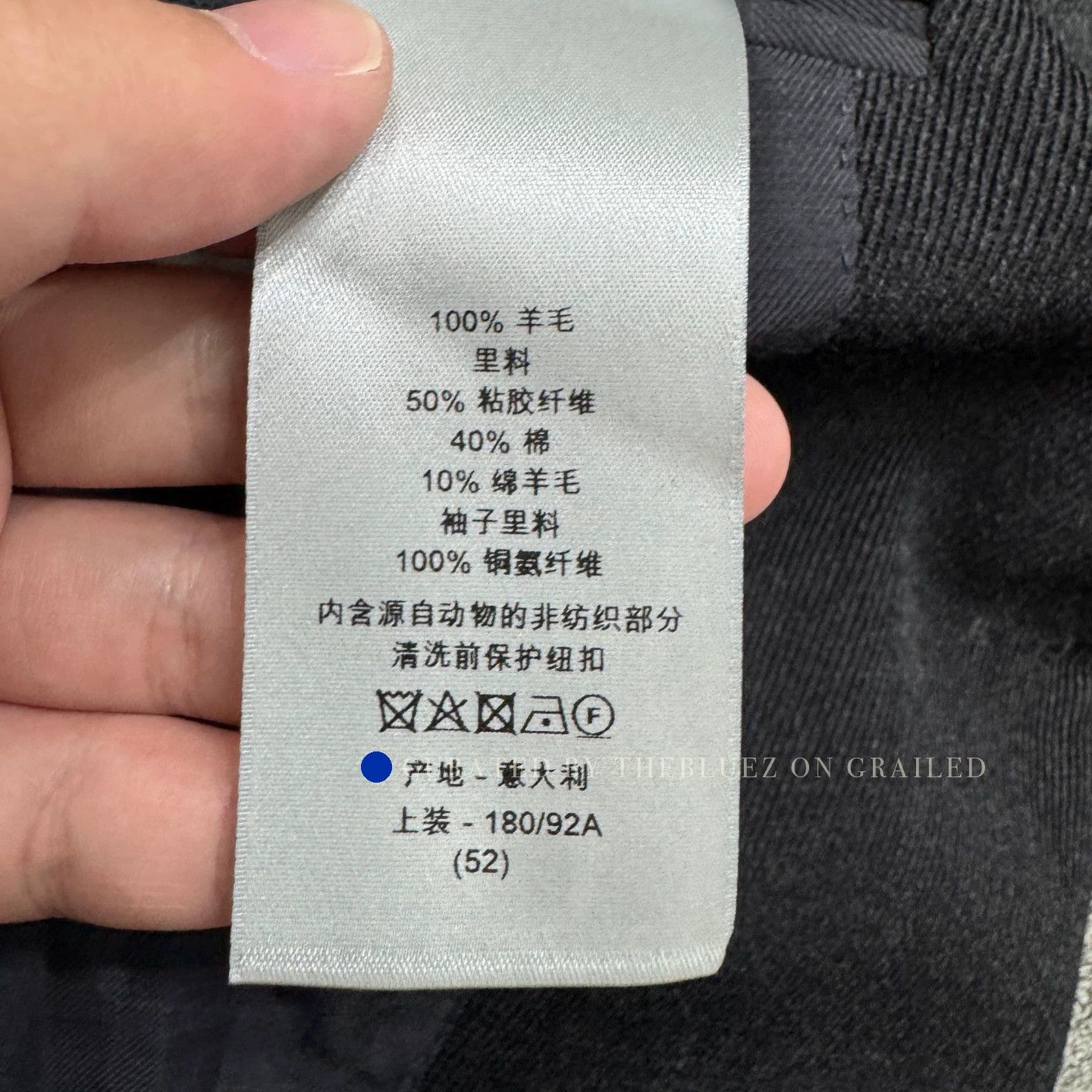 Dior Black Single-Breasted Formal Blazer Size US M / EU 48-50 / 2 - 4 Thumbnail