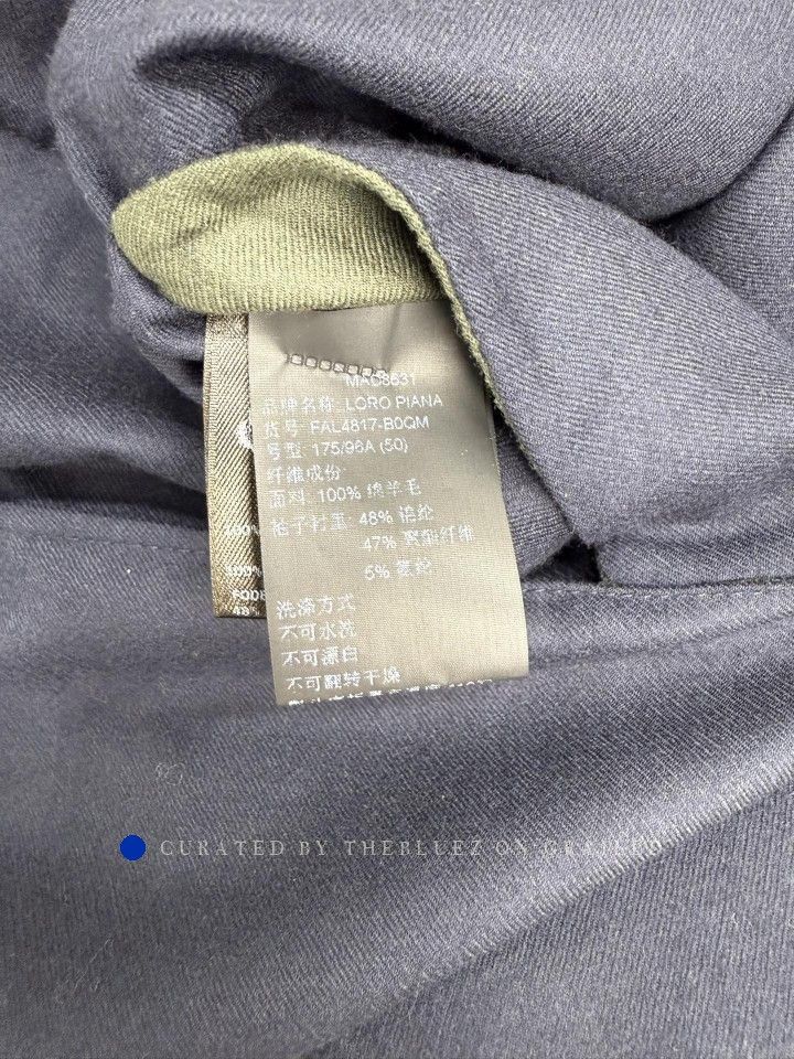 Loro Piana Green Single-Breasted Light Jacket Size US M / EU 48-50 / 2 - 3 Thumbnail
