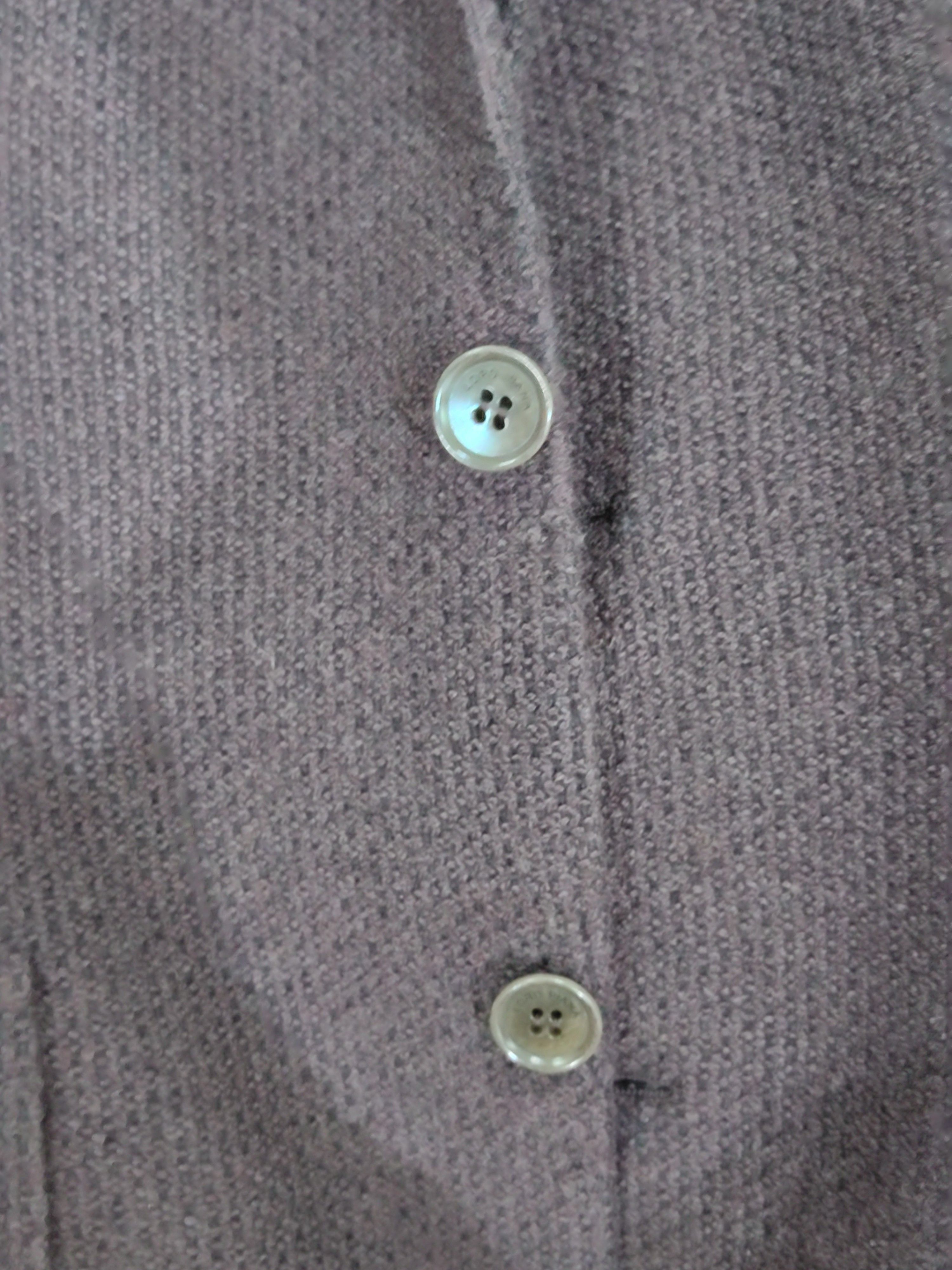 Loro Piana Red Knit Light Jacket with Lapel and Pockets Size US M / EU 48-50 / 2 - 6 Thumbnail