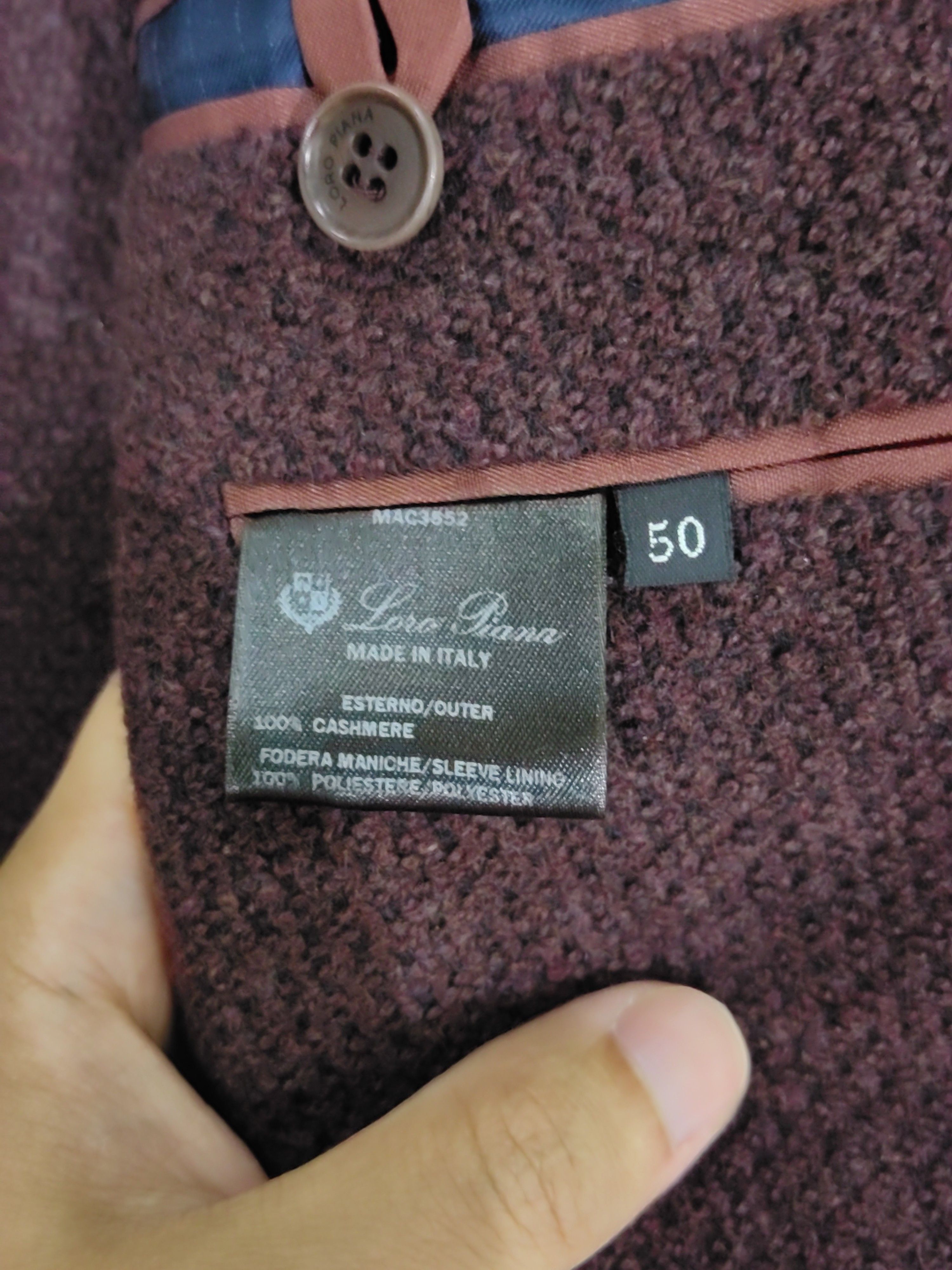Loro Piana Red Knit Light Jacket with Lapel and Pockets Size US M / EU 48-50 / 2 - 4 Thumbnail