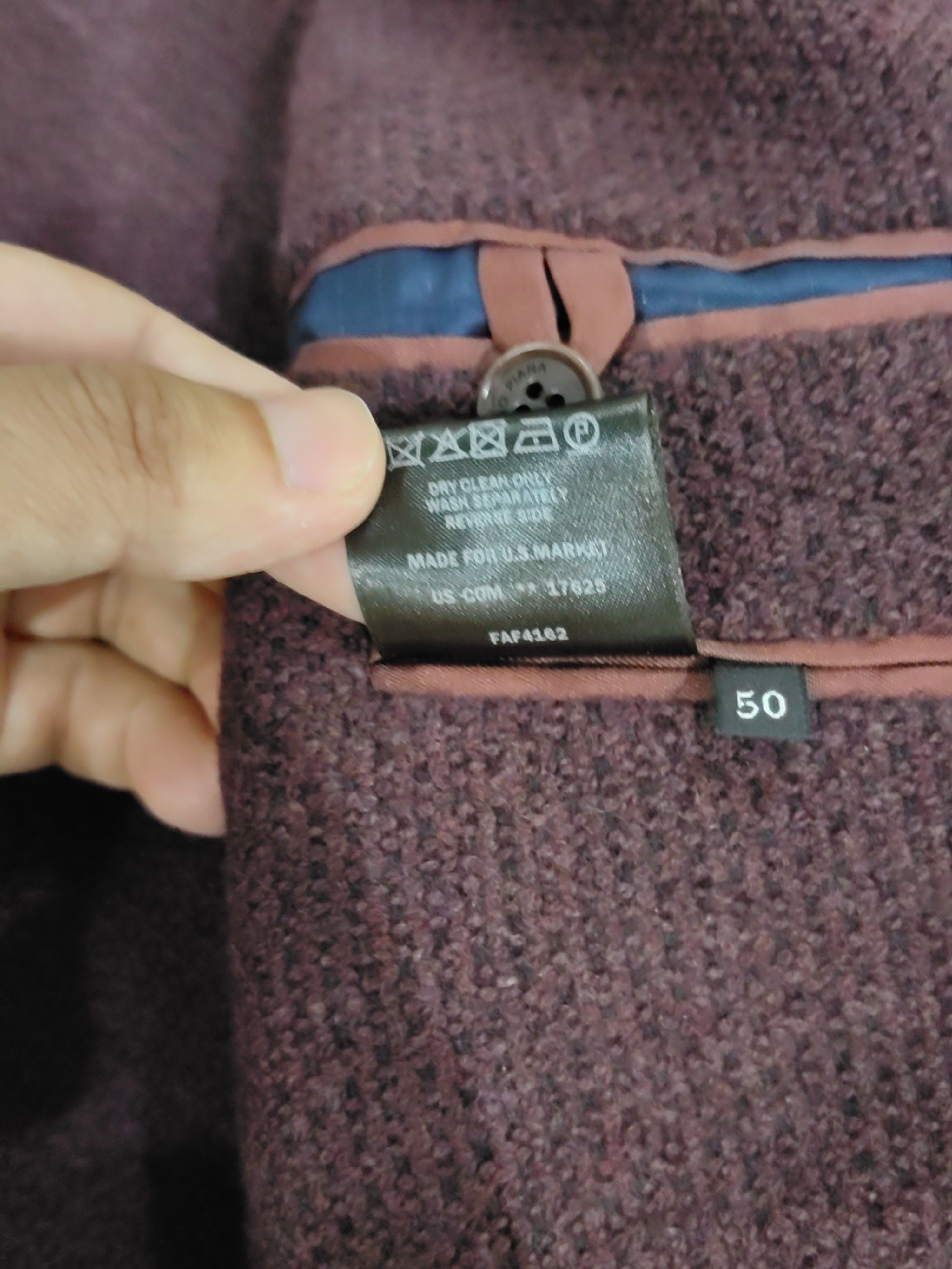 Loro Piana Red Knit Light Jacket with Lapel and Pockets Size US M / EU 48-50 / 2 - 5 Thumbnail