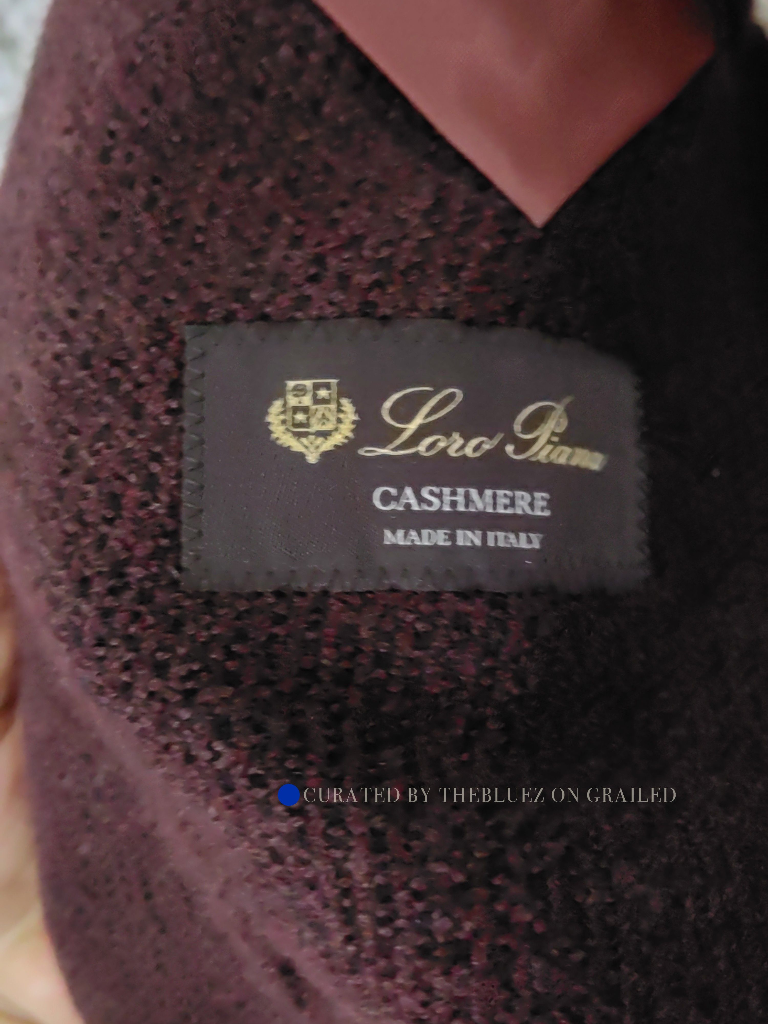Loro Piana Red Knit Light Jacket with Lapel and Pockets Size US M / EU 48-50 / 2 - 3 Thumbnail