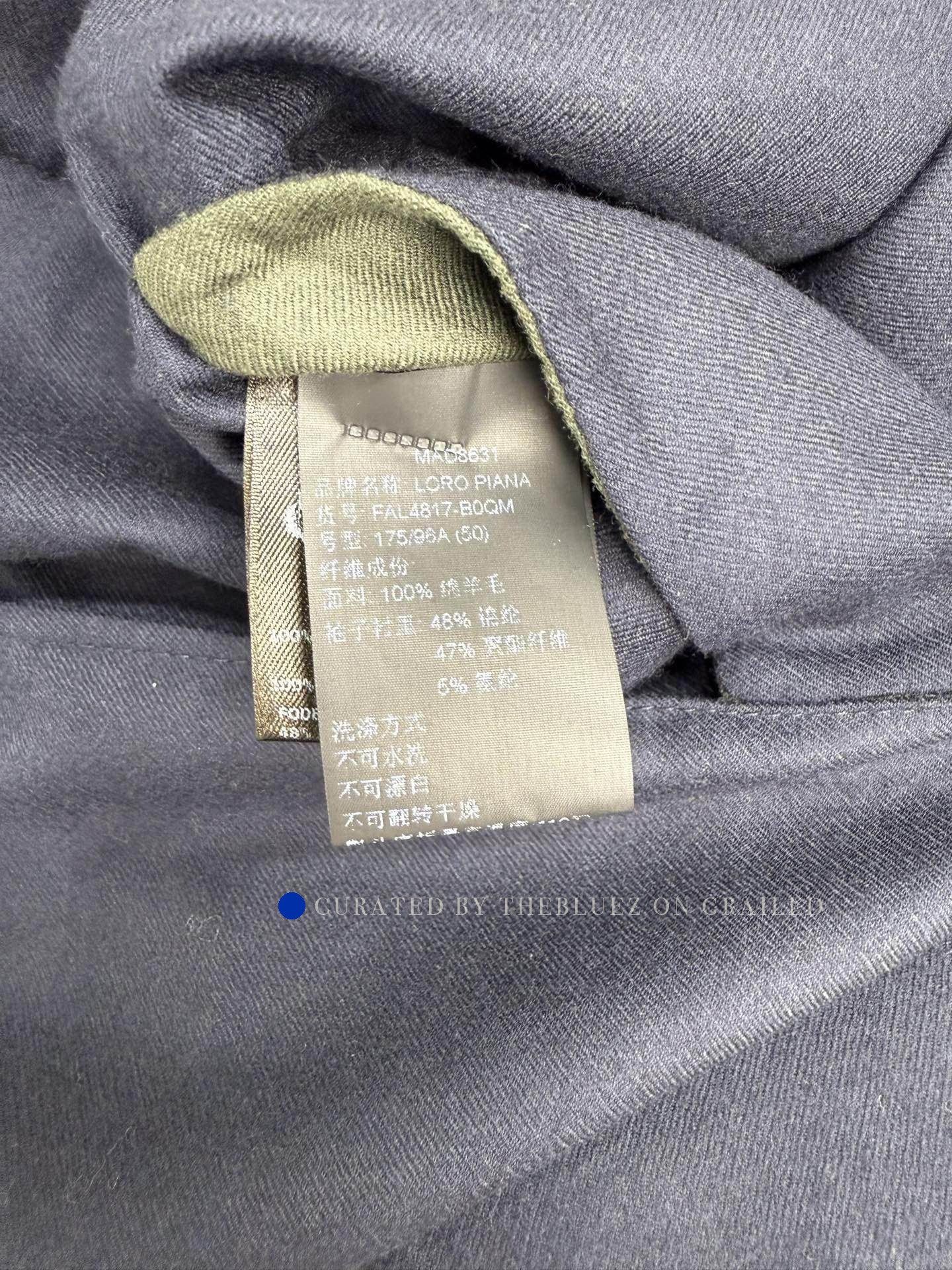 Loro Piana Green Single-Breasted Light Jacket Blazer Size US M / EU 48-50 / 2 - 4 Thumbnail
