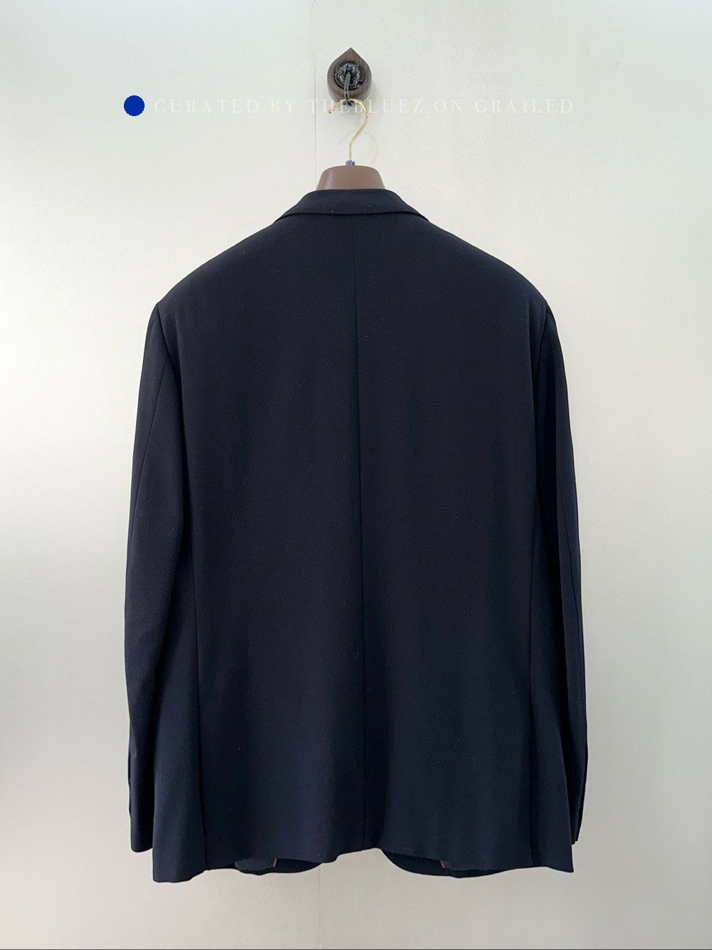 Loro Piana Black Formal Blazer with Button Closure Size US M / EU 48-50 / 2 - 2 Thumbnail