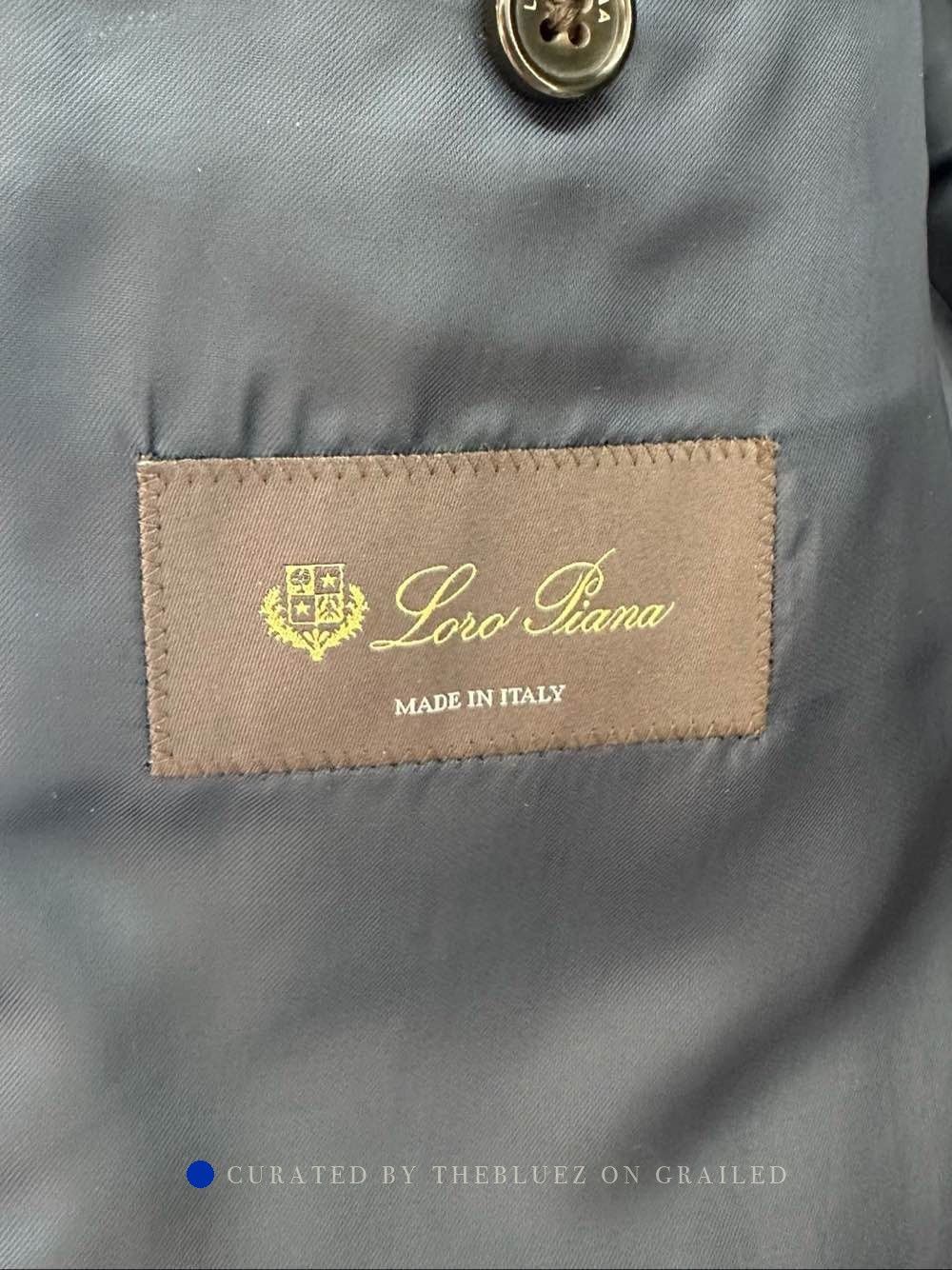 Loro Piana Black Formal Blazer with Button Closure Size US M / EU 48-50 / 2 - 3 Thumbnail