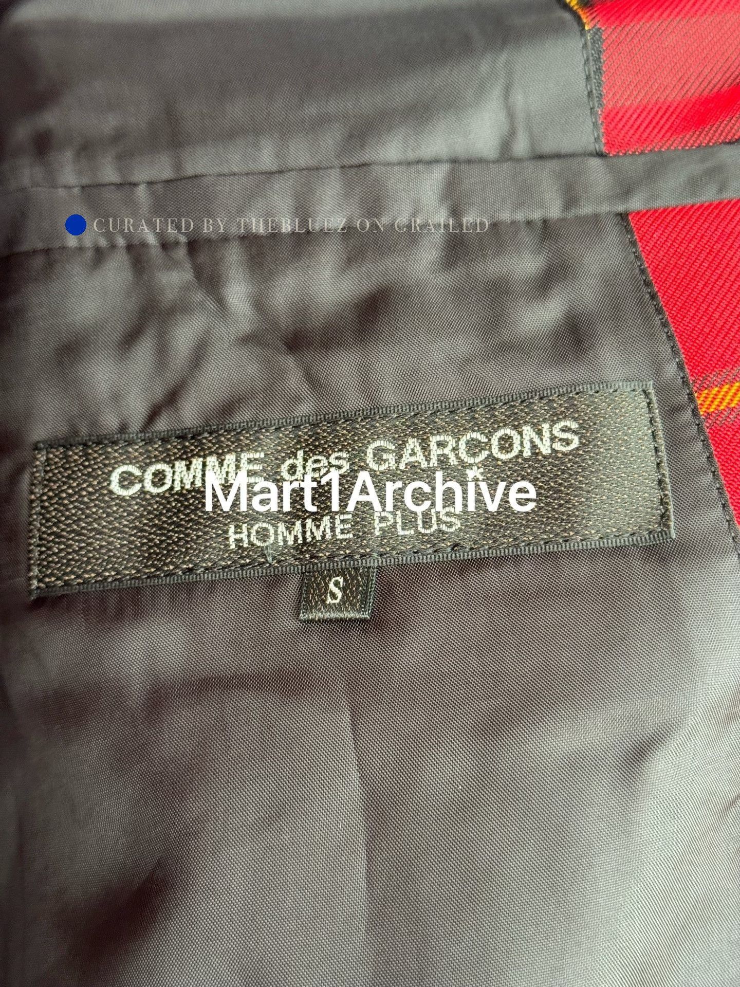 Comme des Garcons Homme Plus Multi-Color Patterned Light Jacket Size US M / EU 48-50 / 2 - 7 Thumbnail