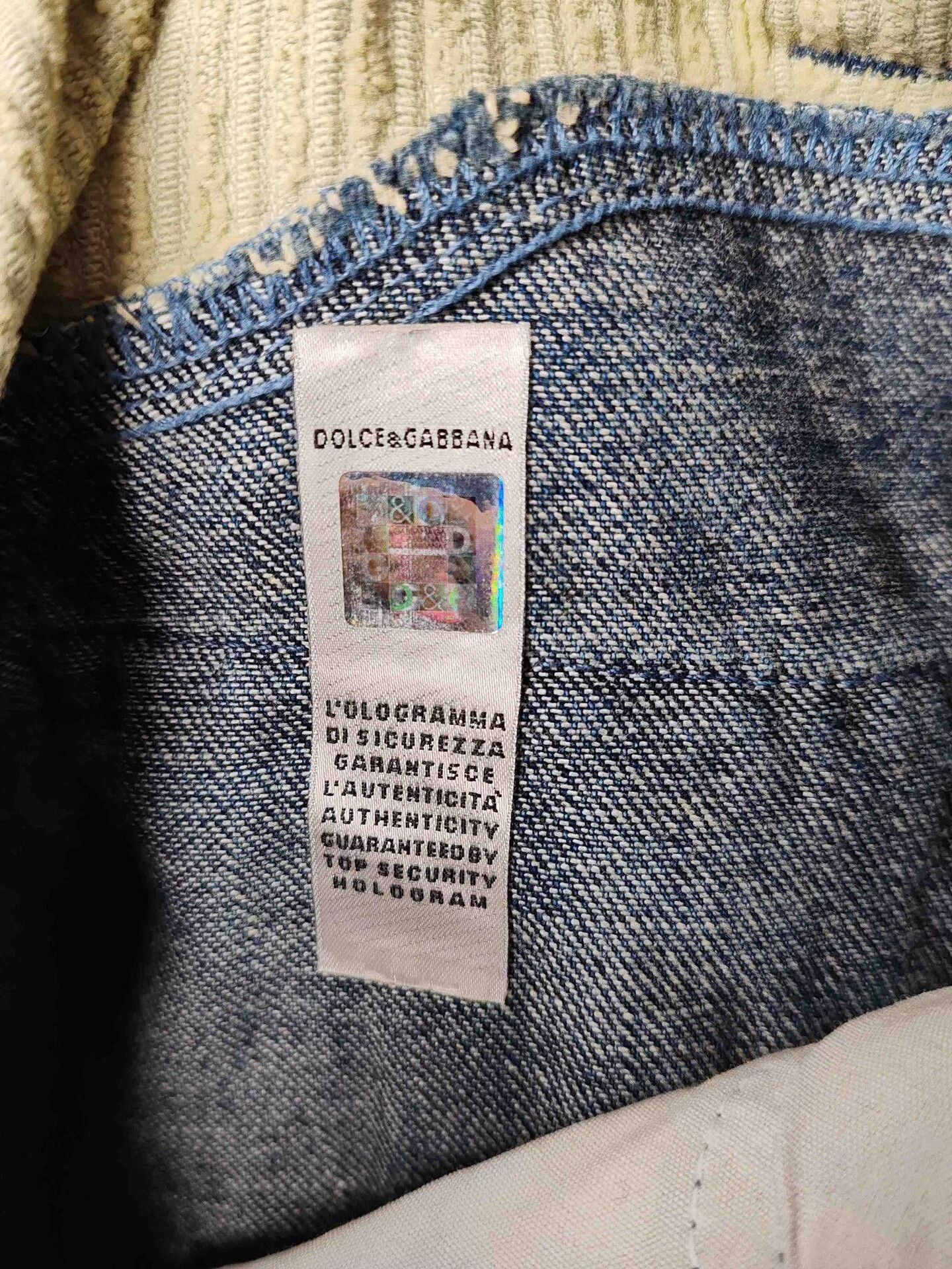Dolce & Gabbana Blue Denim Jeans with Elastic Waistband Size US 32 / EU 48 - 8 Thumbnail