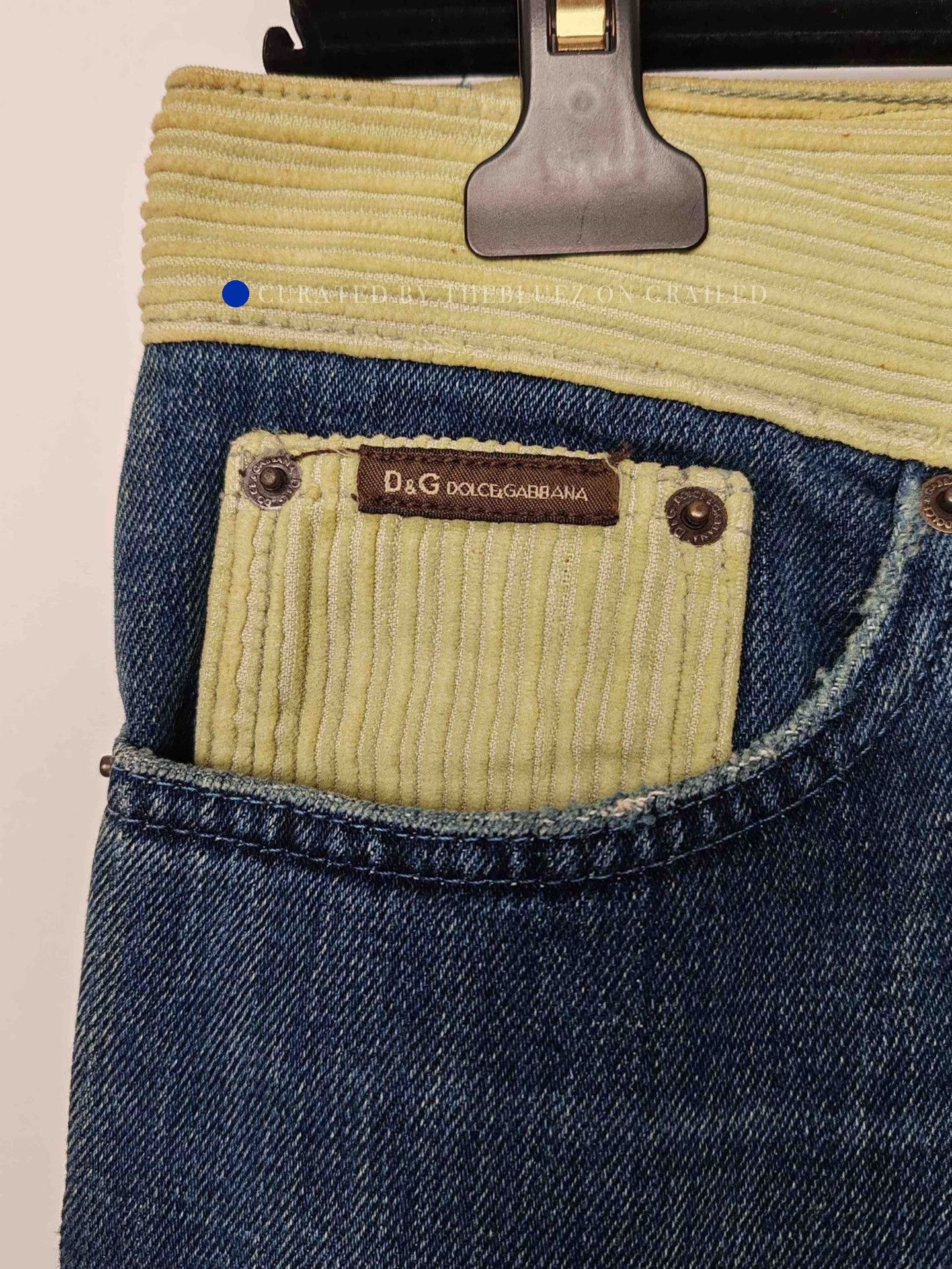 Dolce & Gabbana Blue Denim Jeans with Elastic Waistband Size US 32 / EU 48 - 6 Thumbnail