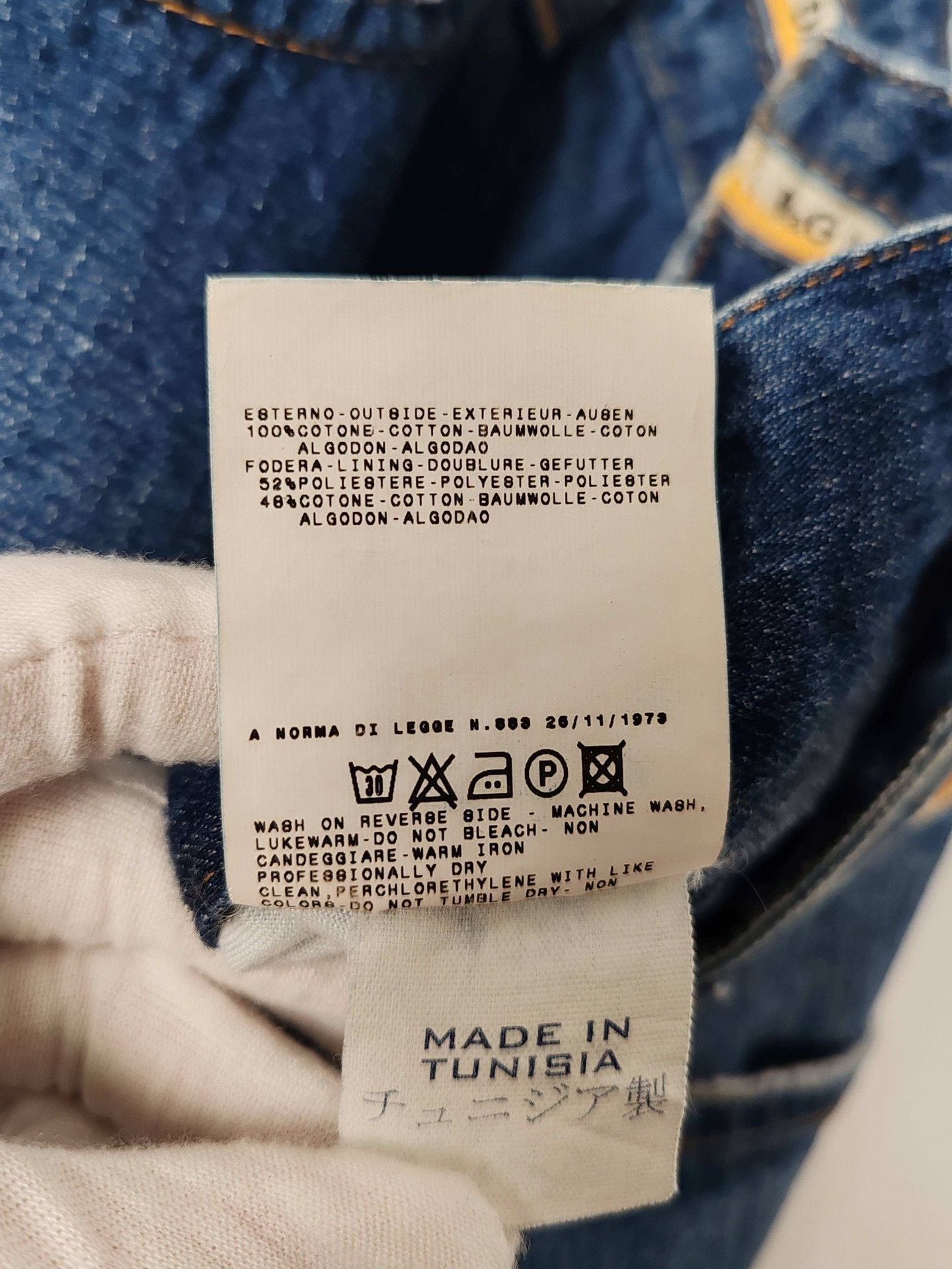 Dolce & Gabbana Blue Denim Straight-Leg Jeans Size US 32 / EU 48 - 8 Thumbnail