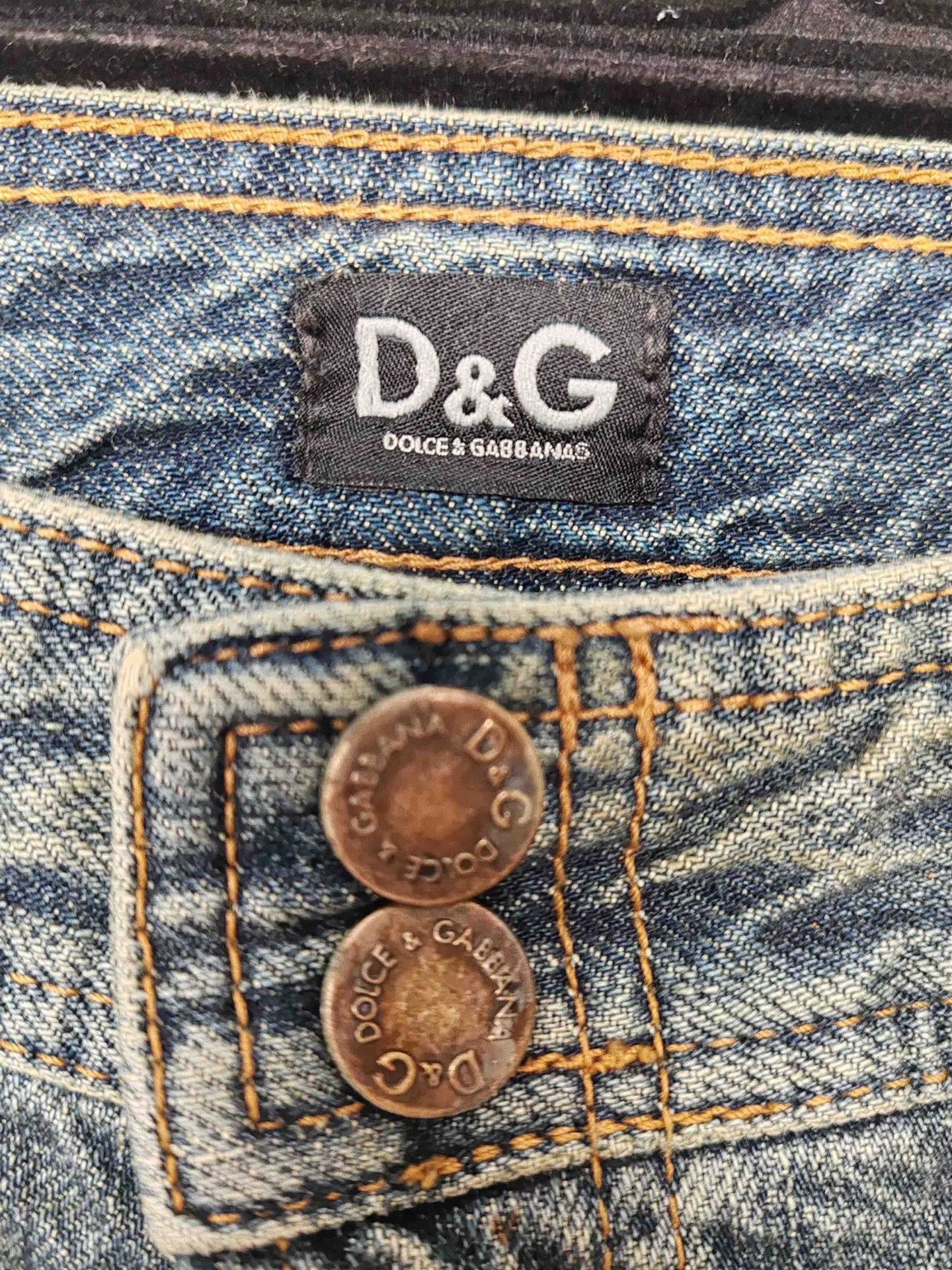Dolce & Gabbana Distressed Multi Color Denim Jeans Size US 32 / EU 48 - 4 Thumbnail