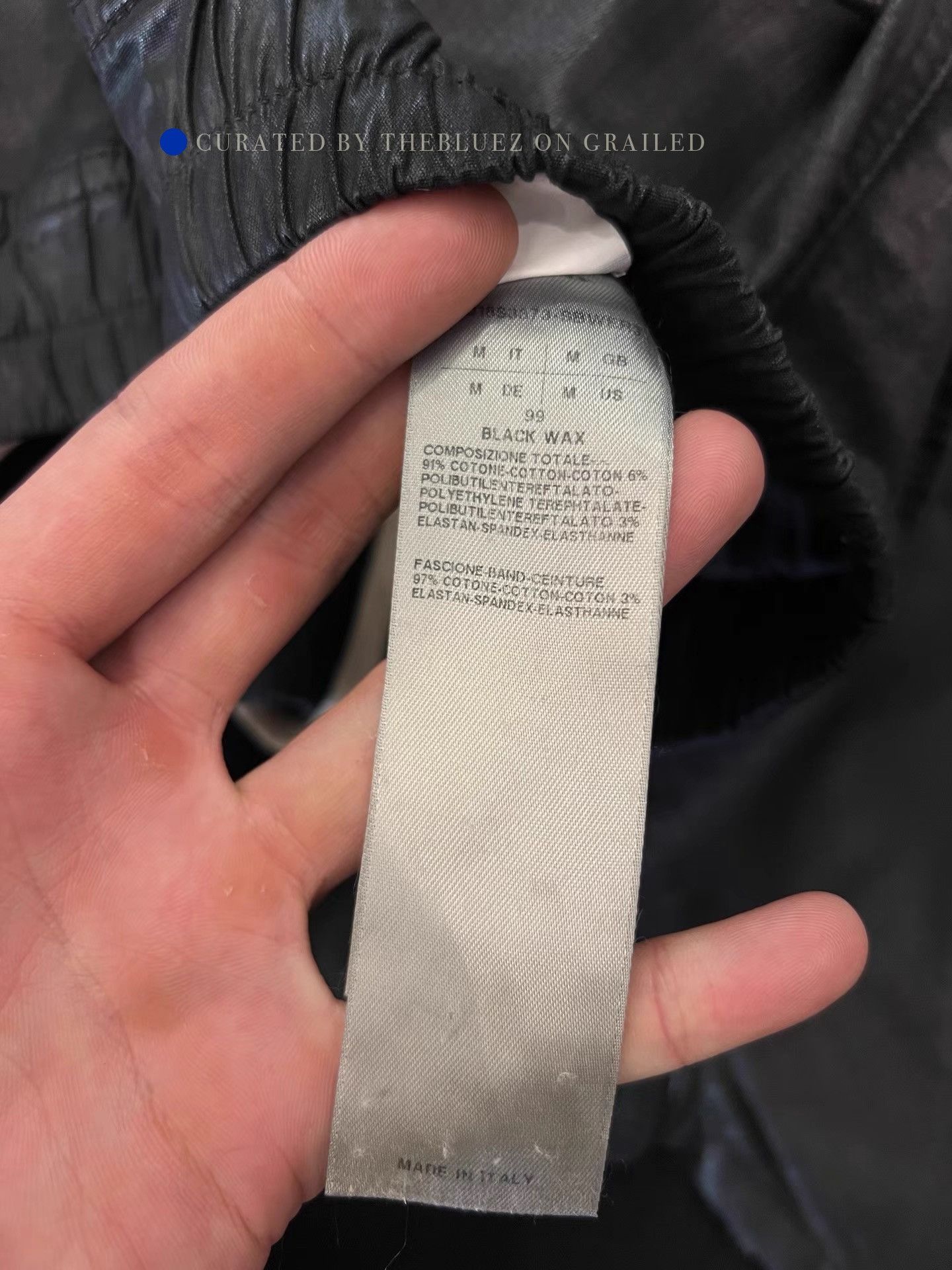 Rick Owens Black Cargo Pants with Back Patch Pockets Size US 32 / EU 48 - 6 Thumbnail