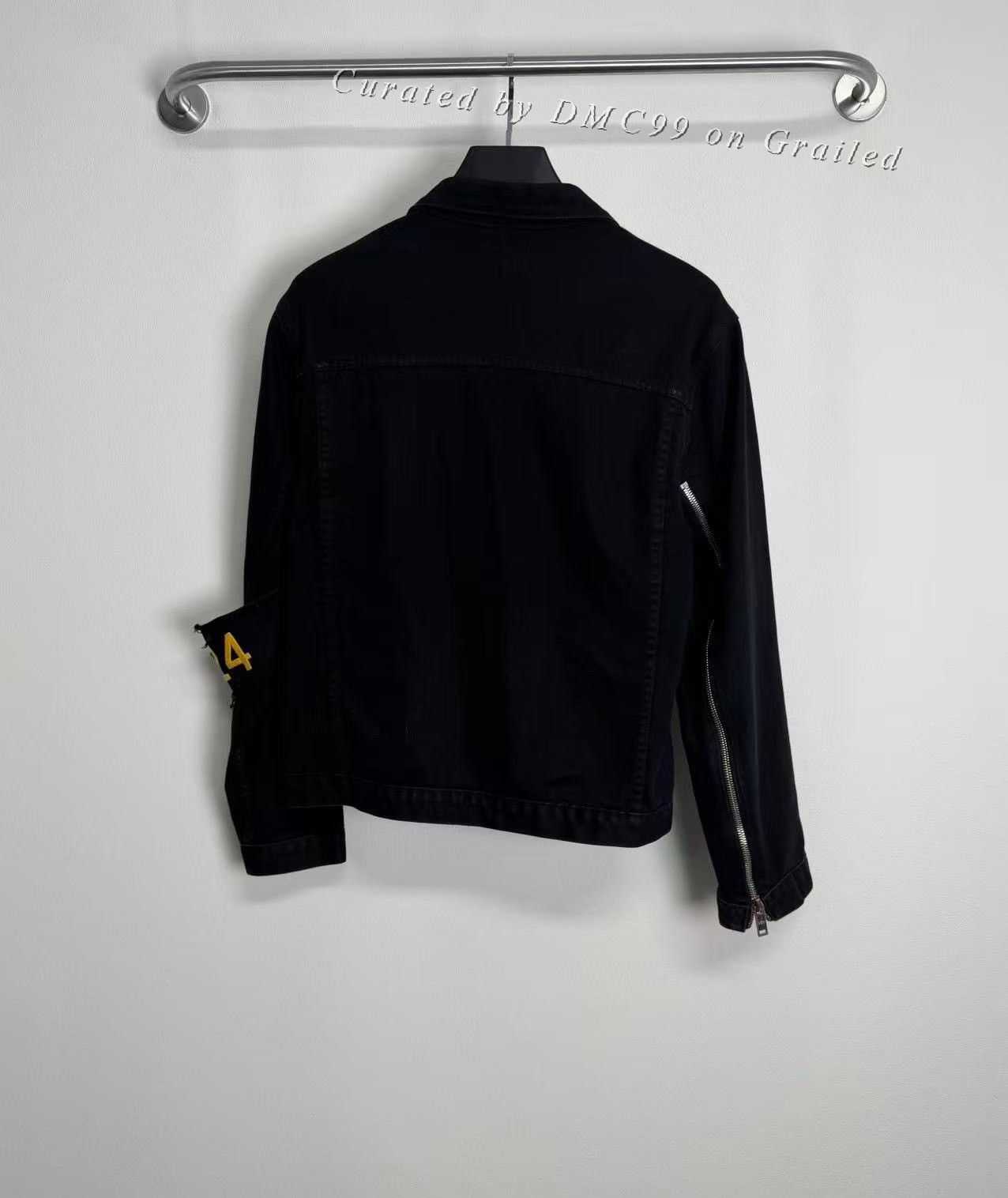 424 424 on Fairfax Yellow 4-Patch Denim Jacket Size US M / EU 48-50 / 2 - 4 Thumbnail