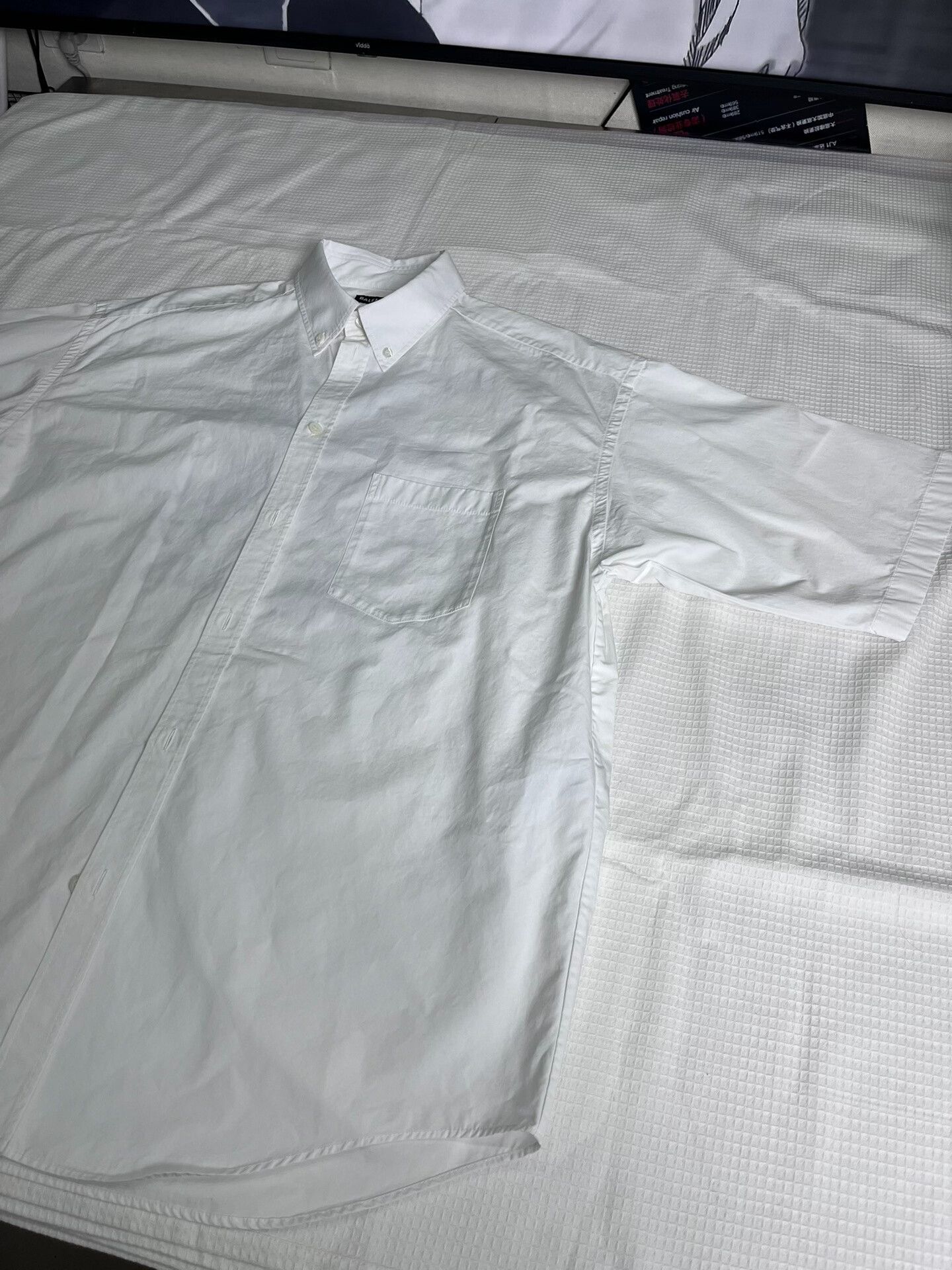 Balenciaga Balenciaga Language Shirt Size 37 Size M / US 6-8 / IT 42-44 - 4 Thumbnail